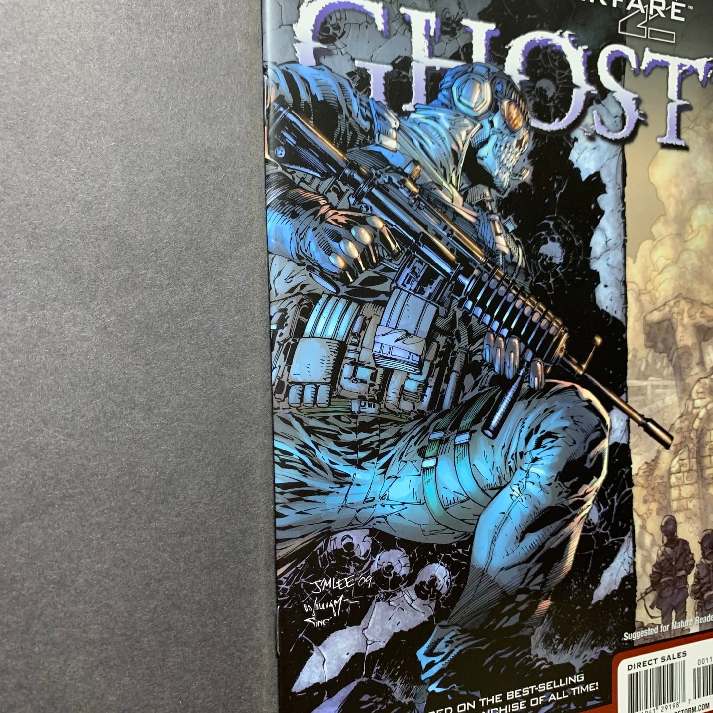 Modern Warfare 2: Ghost 1 Jim Lee Variant/ Modern Age Wildstorm Comics 2010