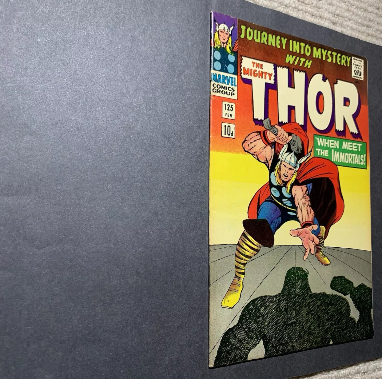 Journey Into Mystery 125/ Silver Age Marvel Comics 1966/ (VF)