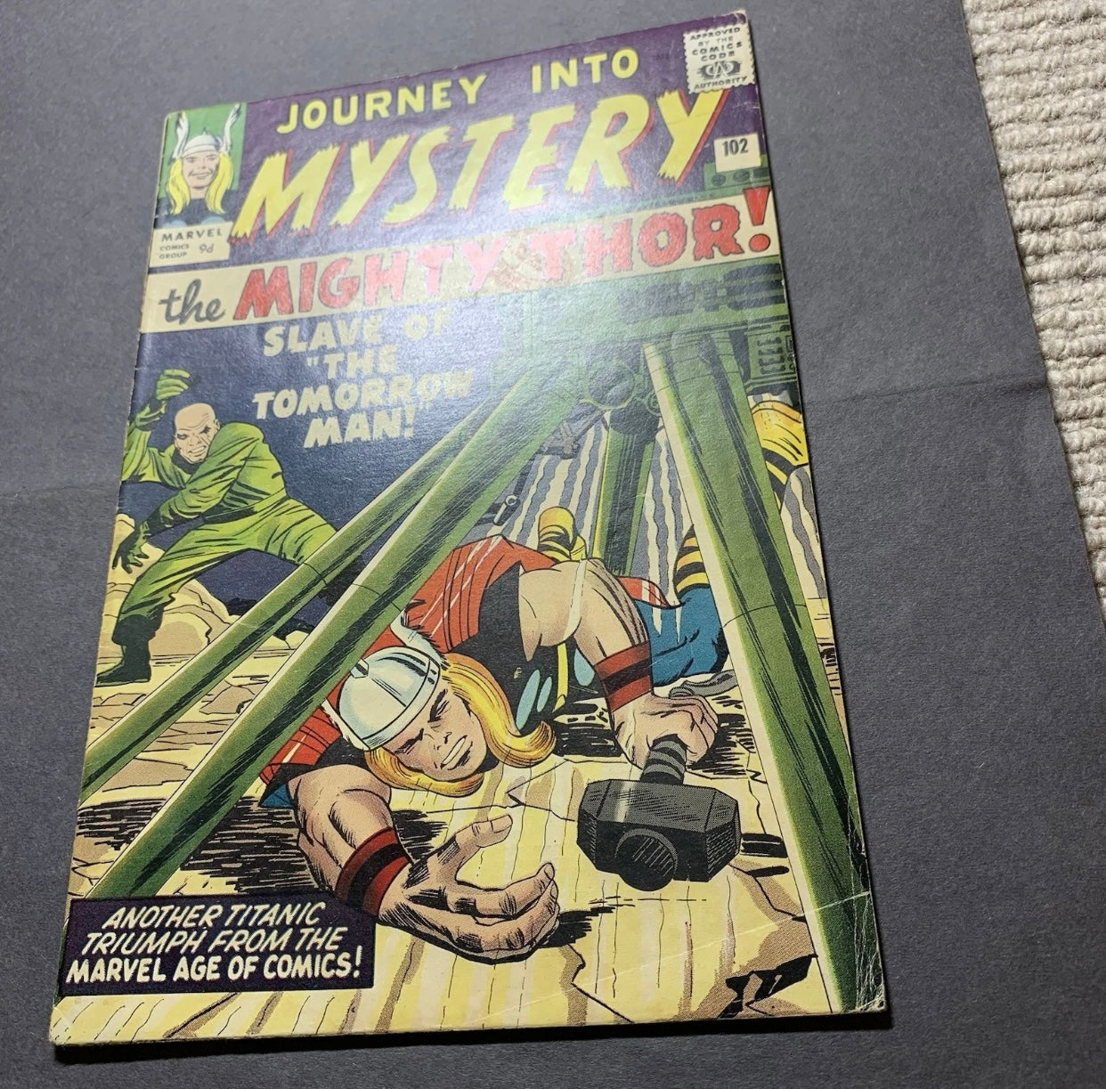 Journey Into Mystery 102/ Silver Age Marvel Comics 1964