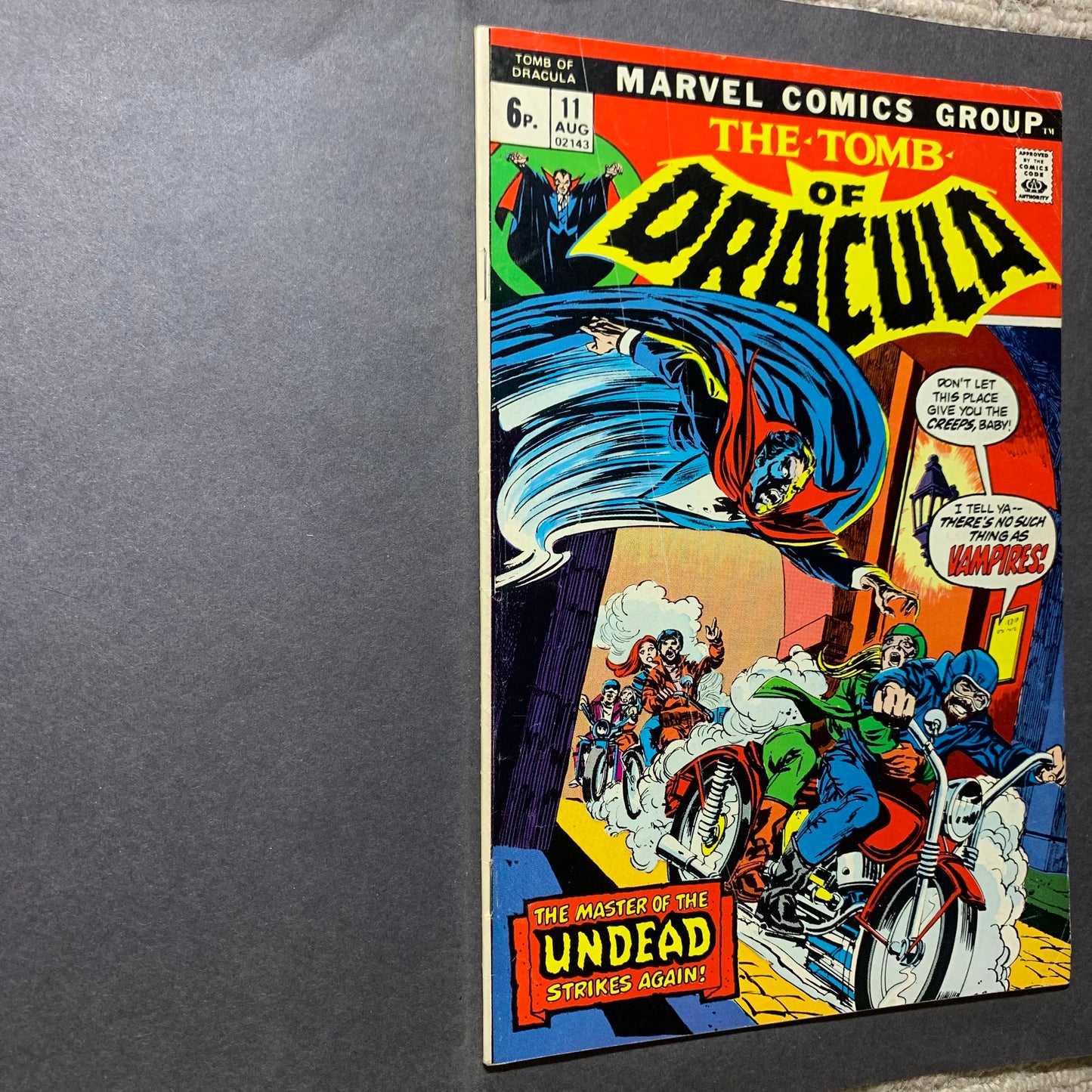 Tomb of Dracula 11/ Bronze Age marvel comics 1973