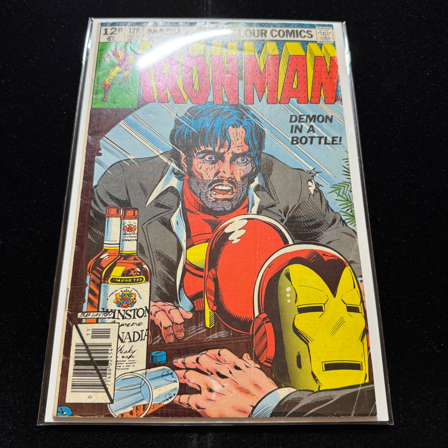 Iron Man 128 - Iconic Cover Art By Bob Layton - Bronze Age Marvel Comics 1979