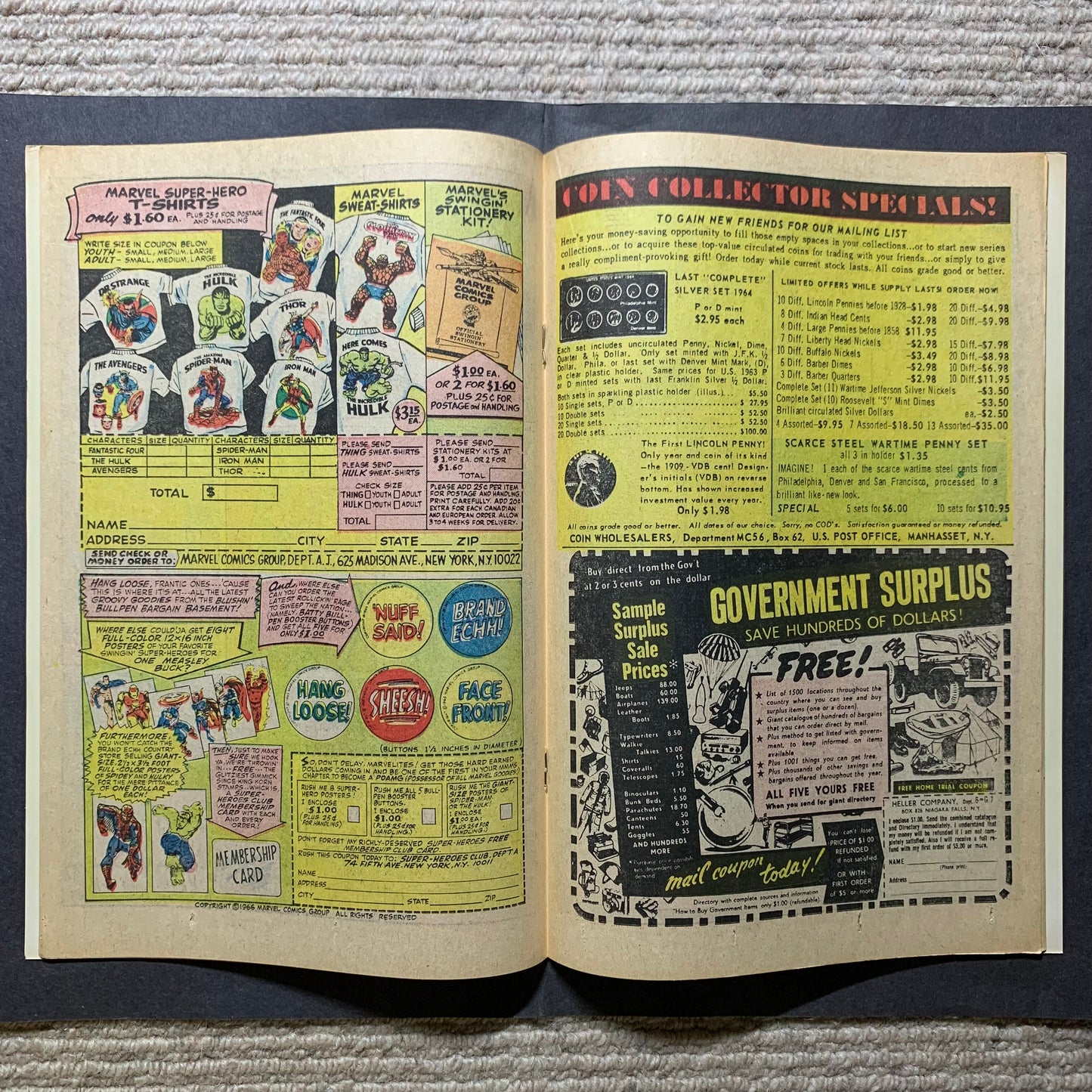 Strange tales 159/ silver age marvel comics 1967
