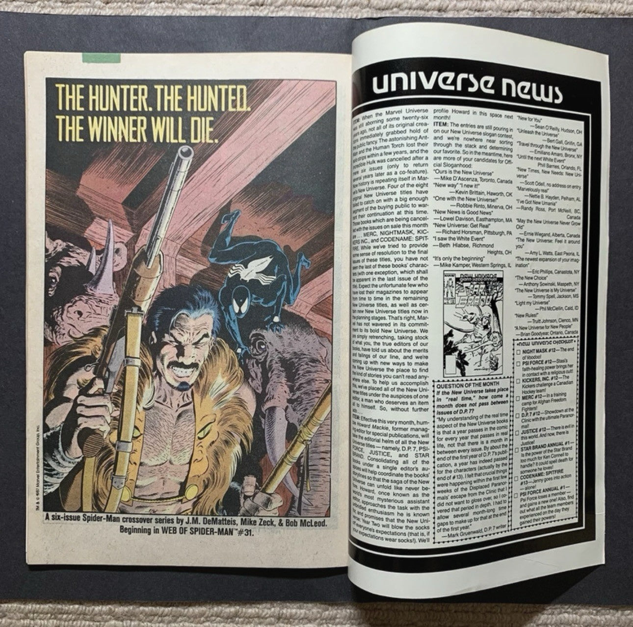 Star Brand 1, 2 and Star Brand Giant Sized annual 1 - copper age marvel 1986/87