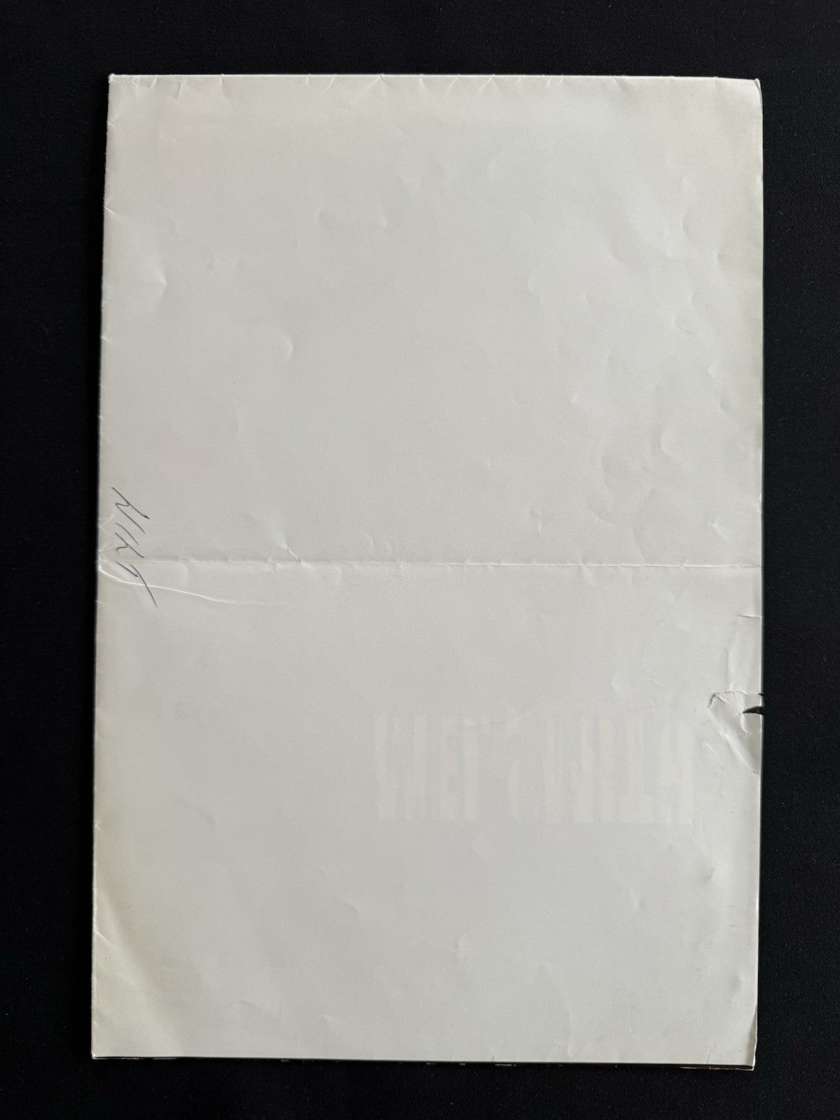 Wilt 1989 - Original UK Quad Cinema Poster - Mel Smith Tom Sharpe - Folded