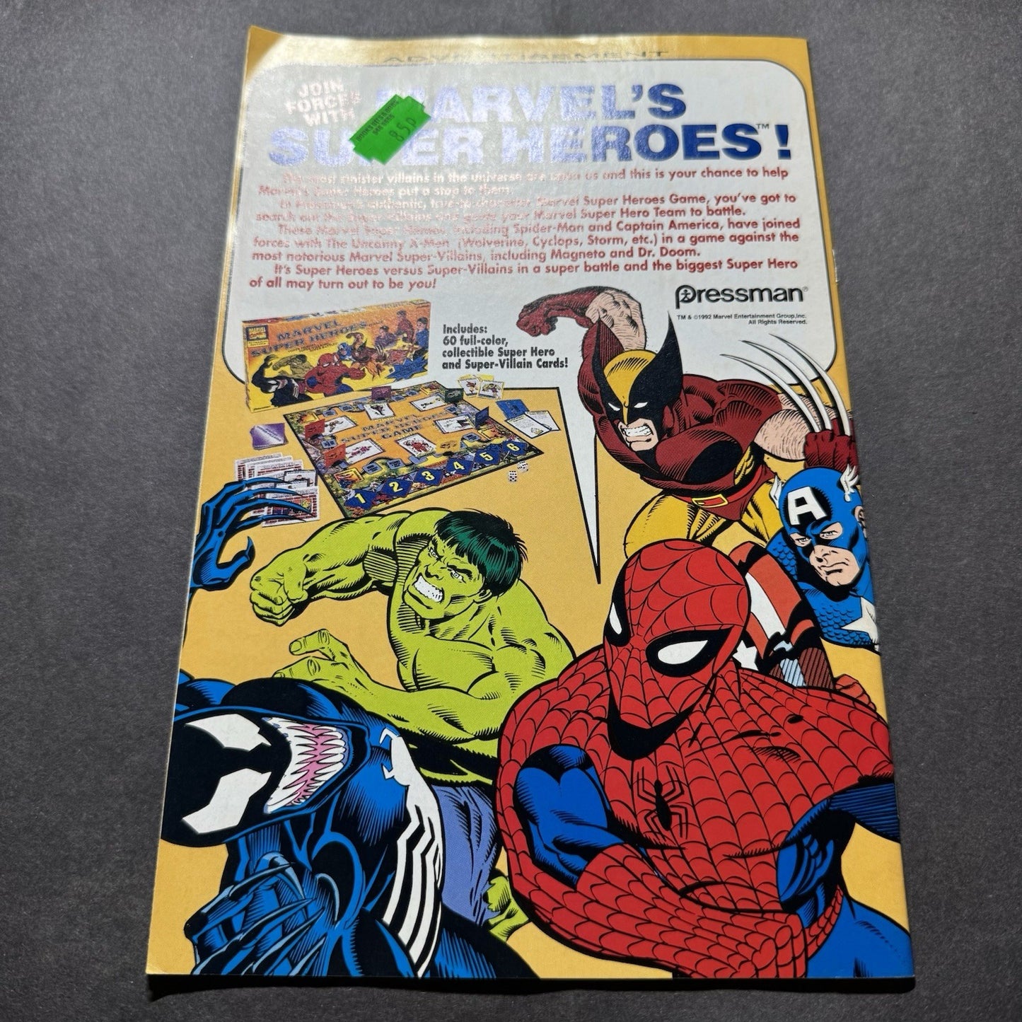 Iron Man 187 - 1st Appearance Of Atom Smasher - Modern Age Marvel Comics 1992