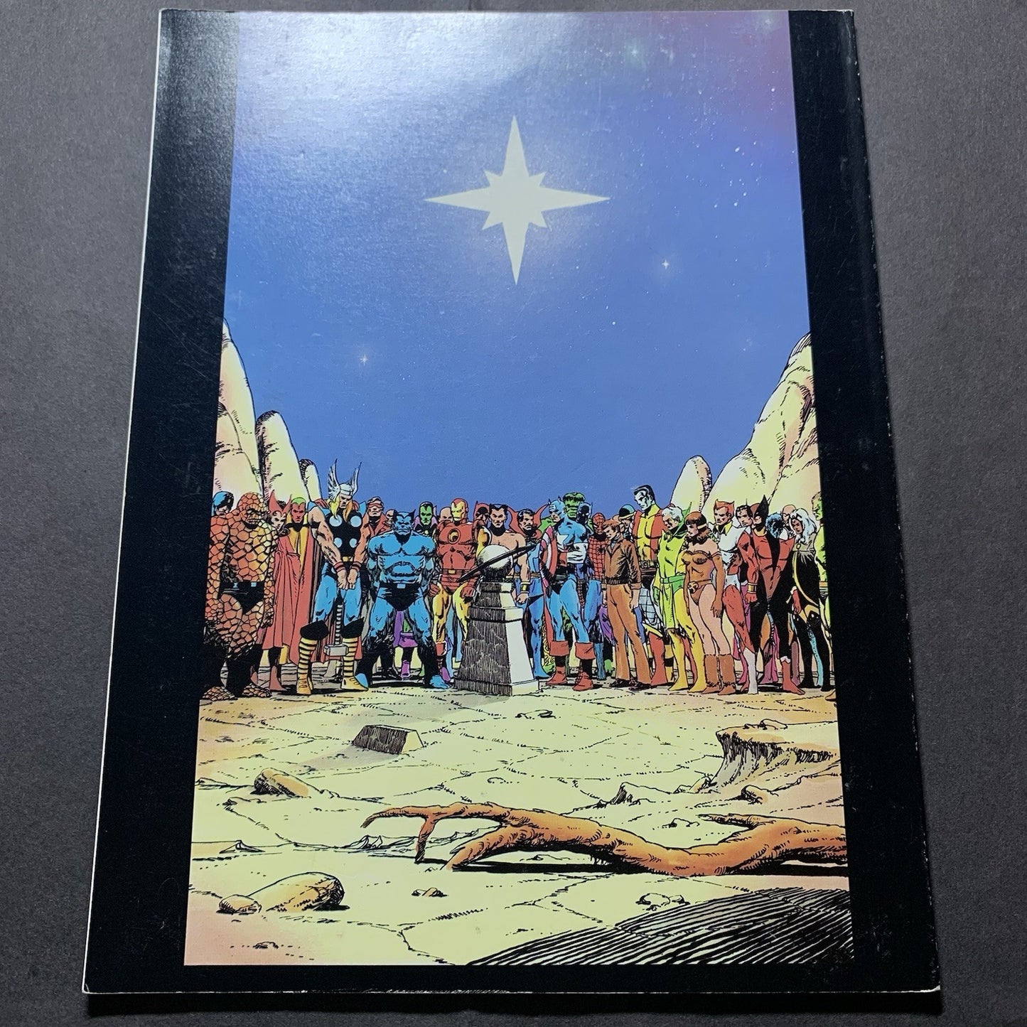 Marvel Graphic Novel 1 Death Of Captain Marvel/ Bronze Age Marvel Comics 1982