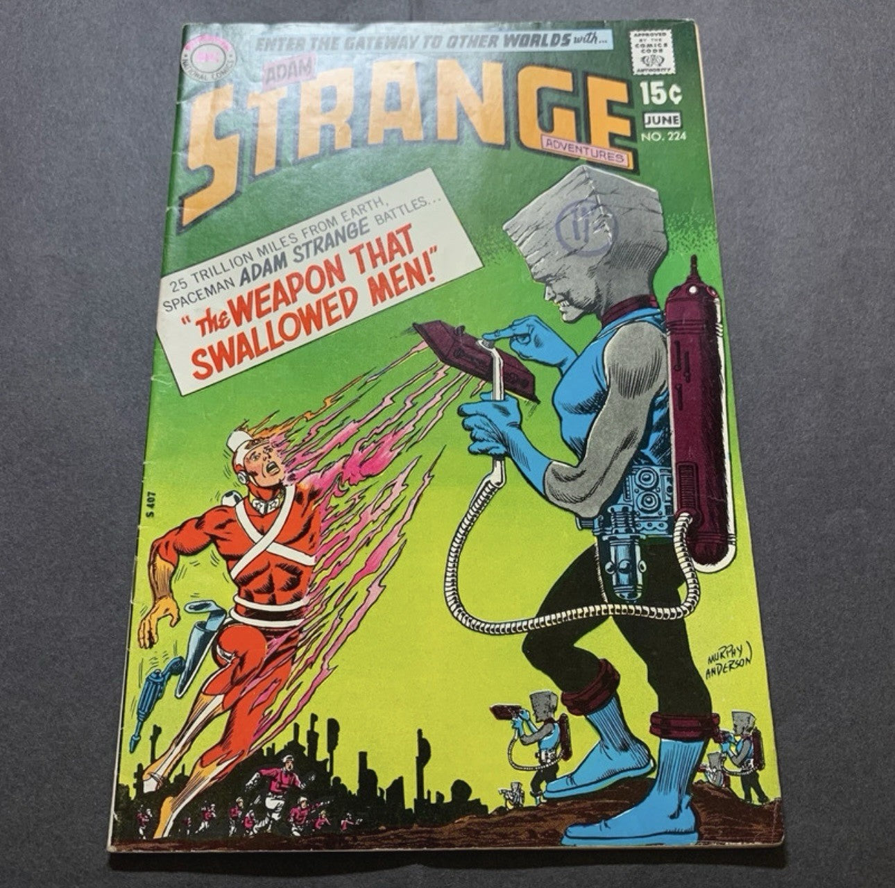 Strange Adventures 224 - Bronze Age Dc Comics 1970
