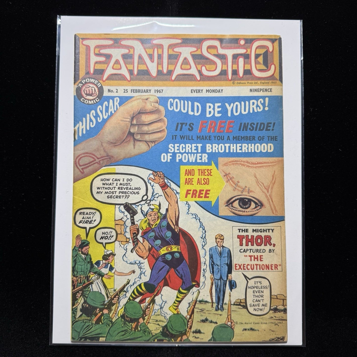 Fantastic! 2 - British Comics - Silver Age Odhams/ IPC Magazines Comics 1967