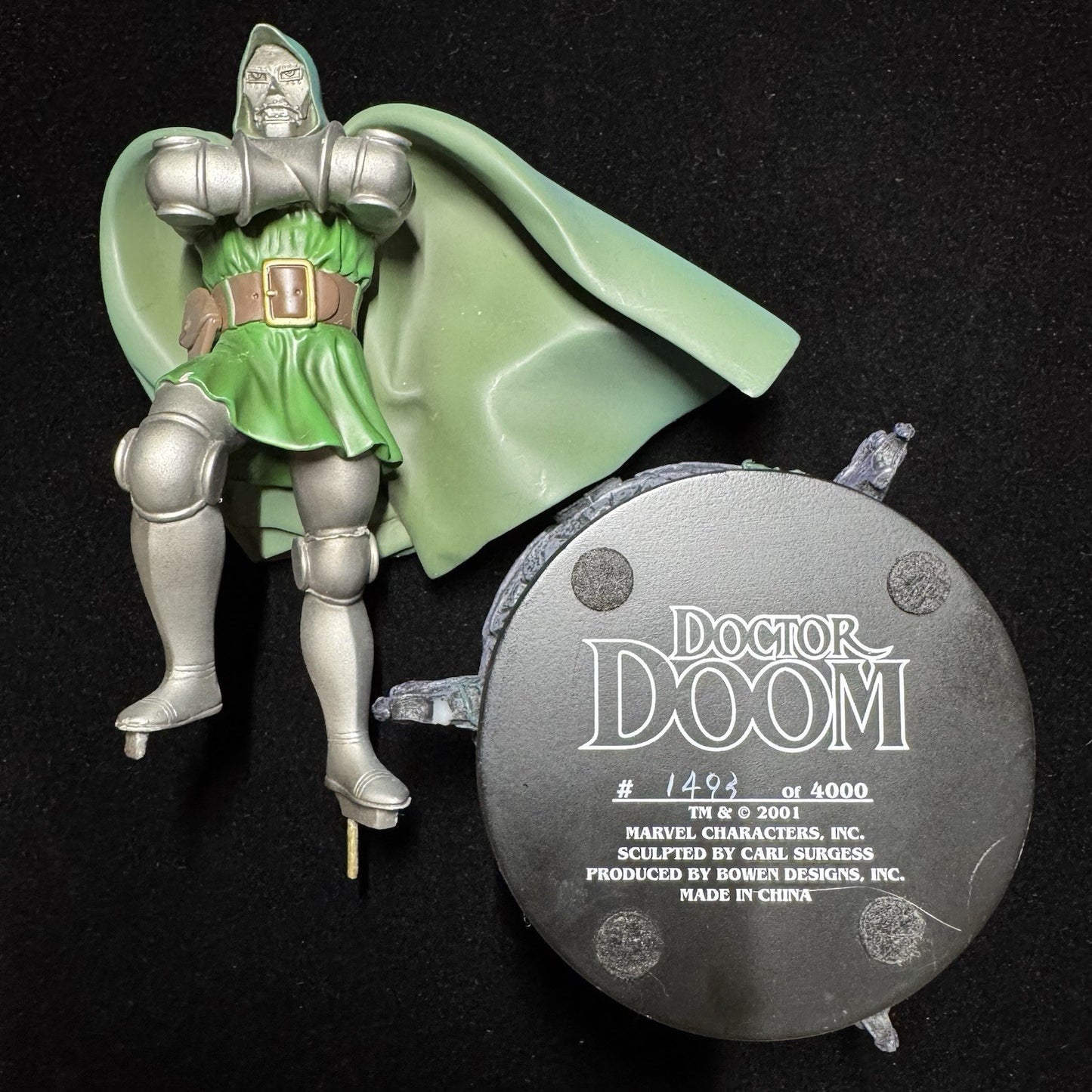 Bowen Designs - Doctor Doom Statue 1493/4000 Carl Surges Small Scale Figure 2001