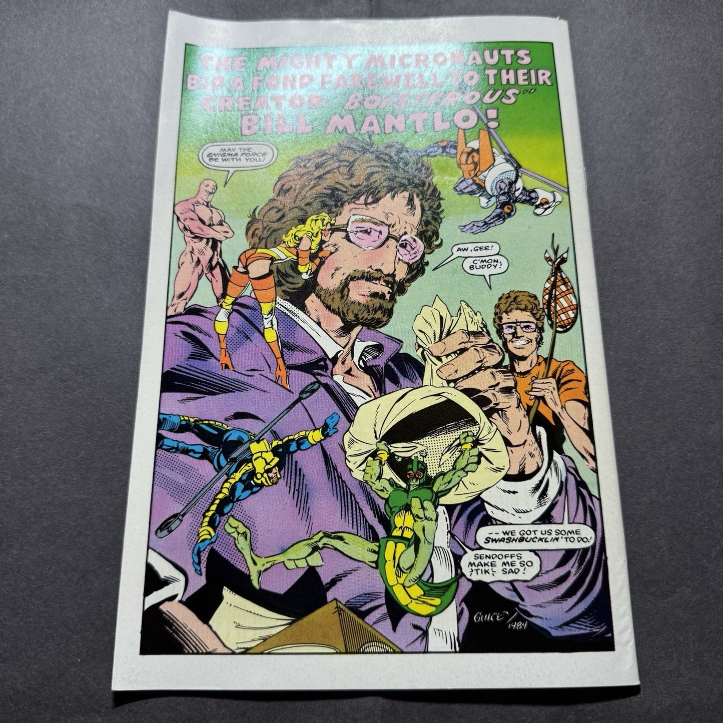 Micronauts 58 - Copper Age Marvel Comics 1984