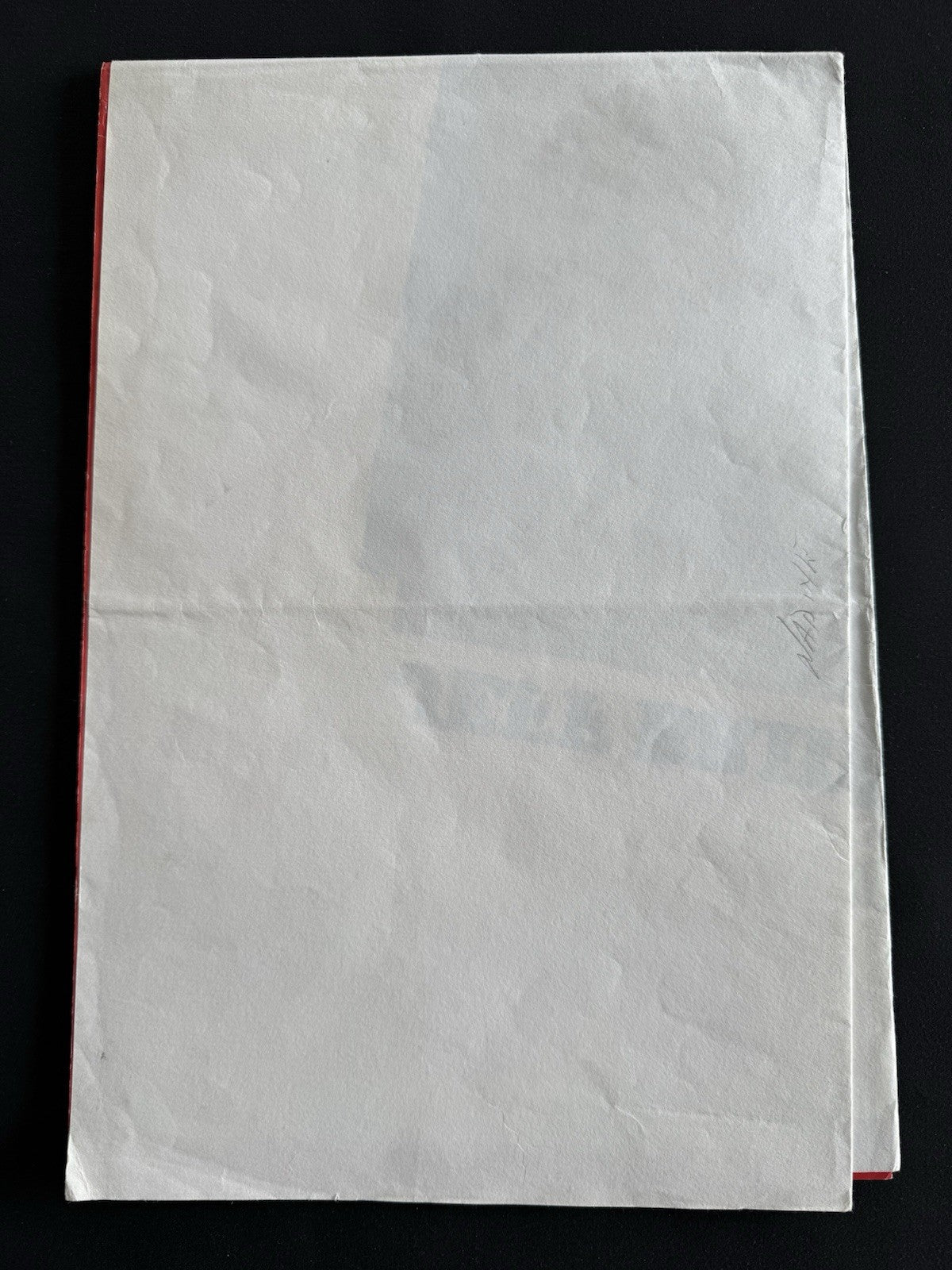 Nadine 1987 - Original UK Quad Cinema Poster - Jeff Bridges - Folded
