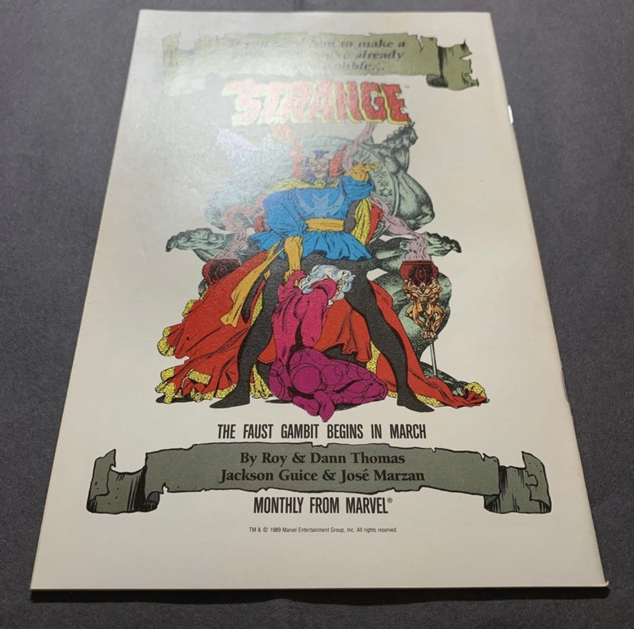 Marc Spectre Moon Knight 3 - Copper Age Marvel Comics 1989