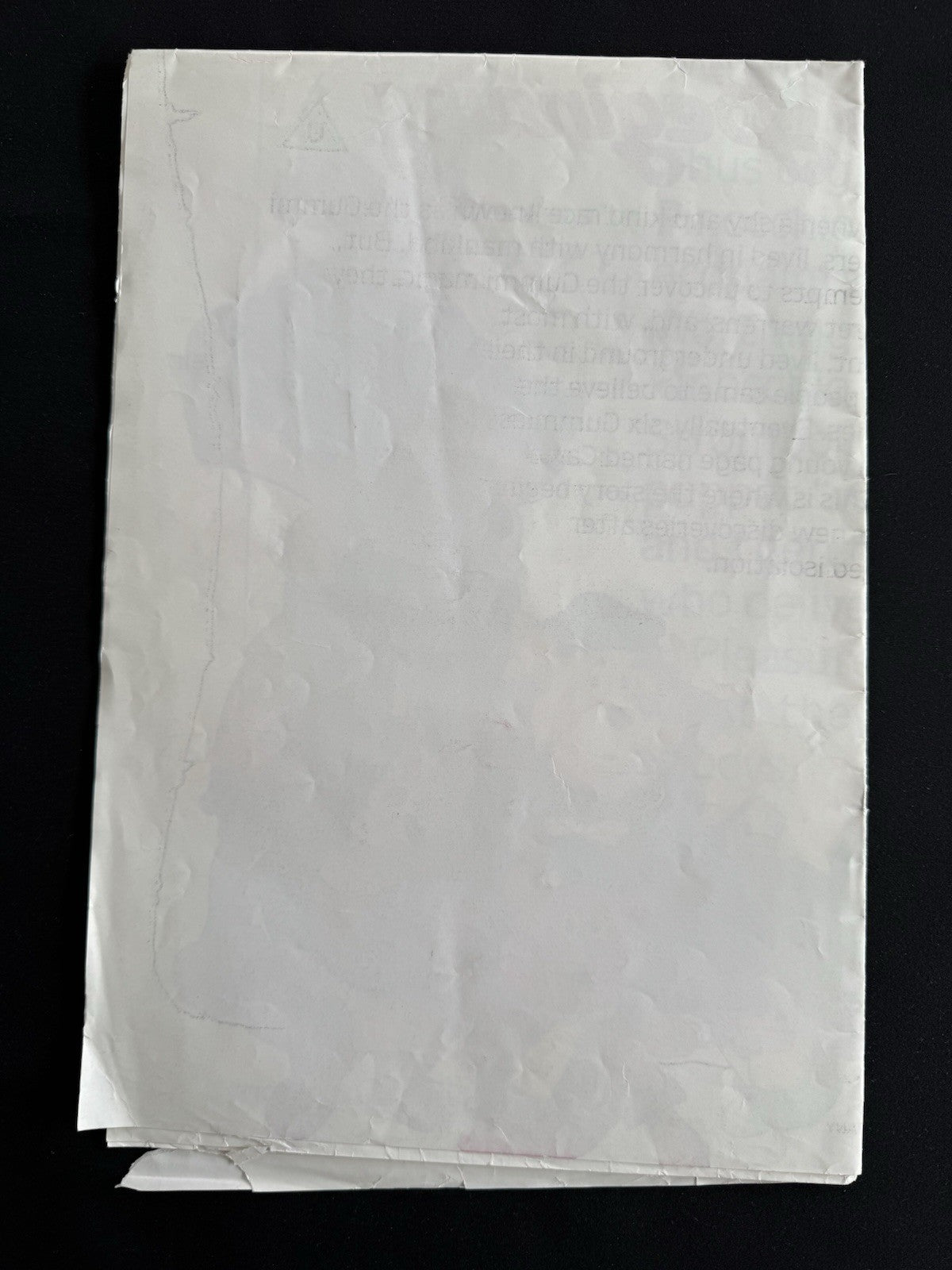 Walt Disney's Pinocchio and Gummi Bears 1986 - Original UK Quad Cinema Poster