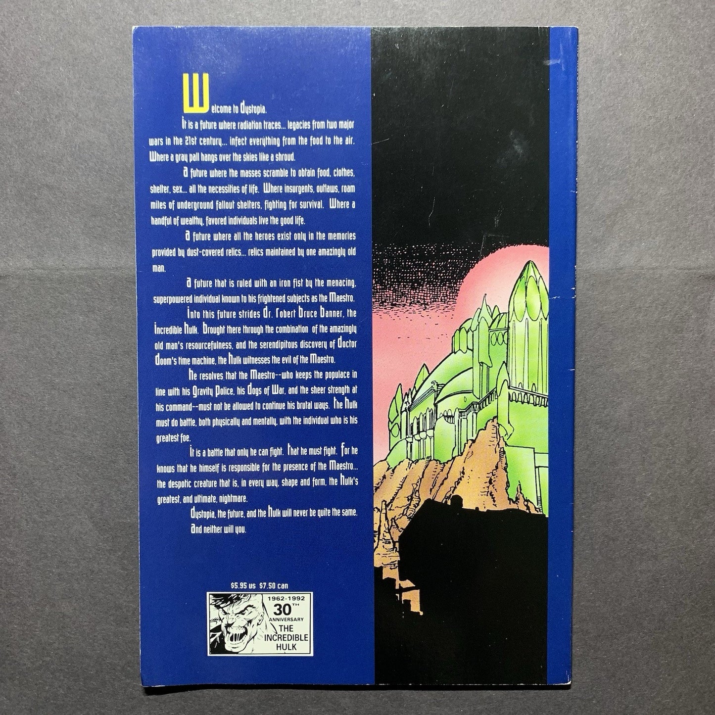 The Incredible Hulk: Future Imperfect 1/ Moderna Age Marvel Comics 1993