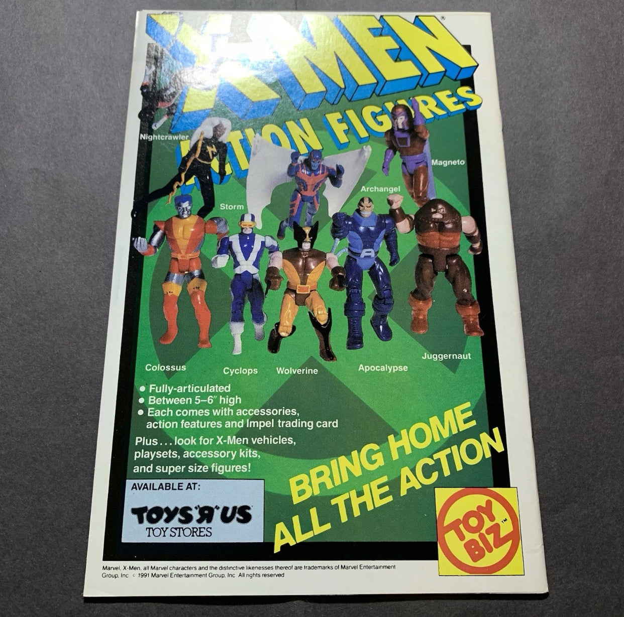 X-Factor 71/ Signed By Stan Lee With COA/ Copper Age Marvel Comics 1991