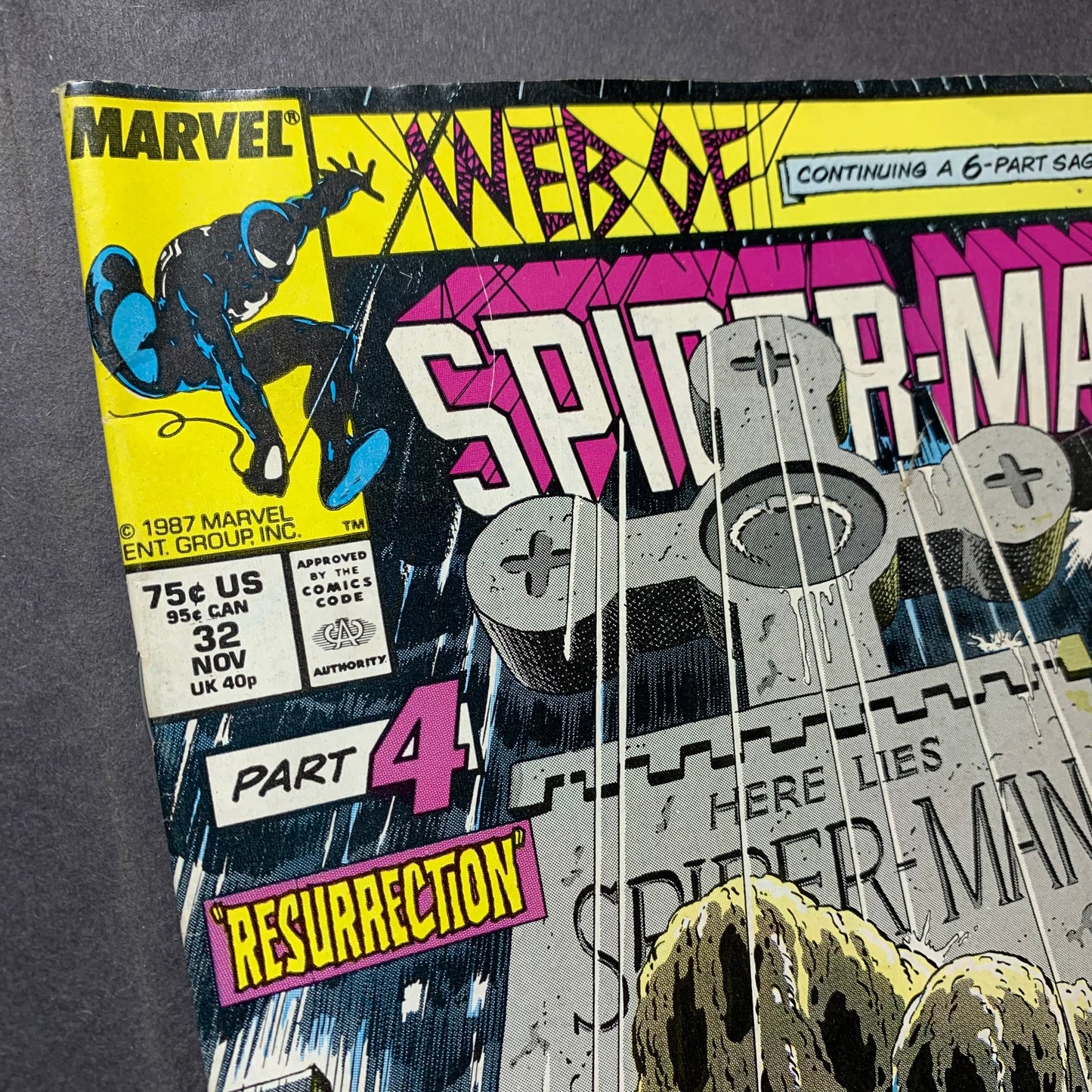 Web Of Spider-Man 32/ Copper Age Marvel Comics 1987