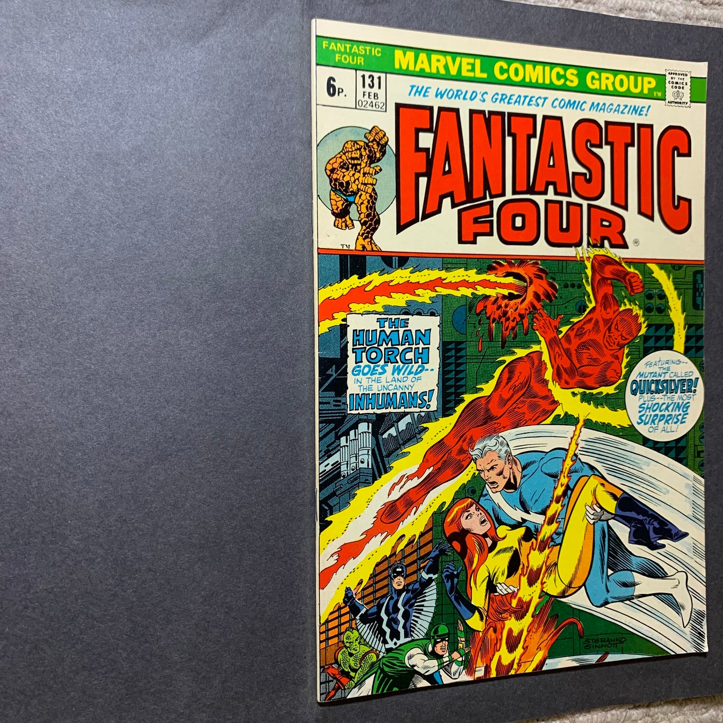 Fantastic four 131/ Bronze Age marvel comics 1973