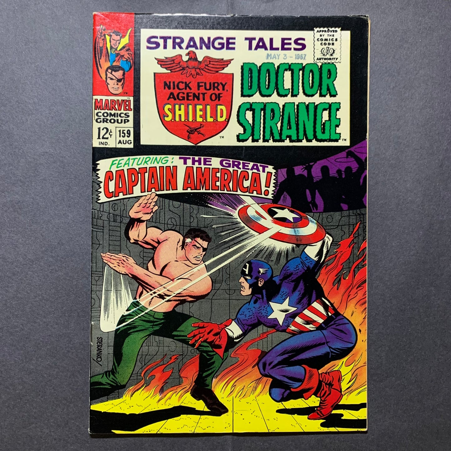 Strange tales 159/ silver age marvel comics 1967