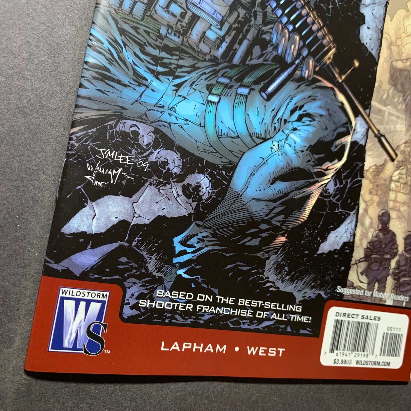 Modern Warfare 2: Ghost 1 Jim Lee Variant/ Modern Age Wildstorm Comics 2010