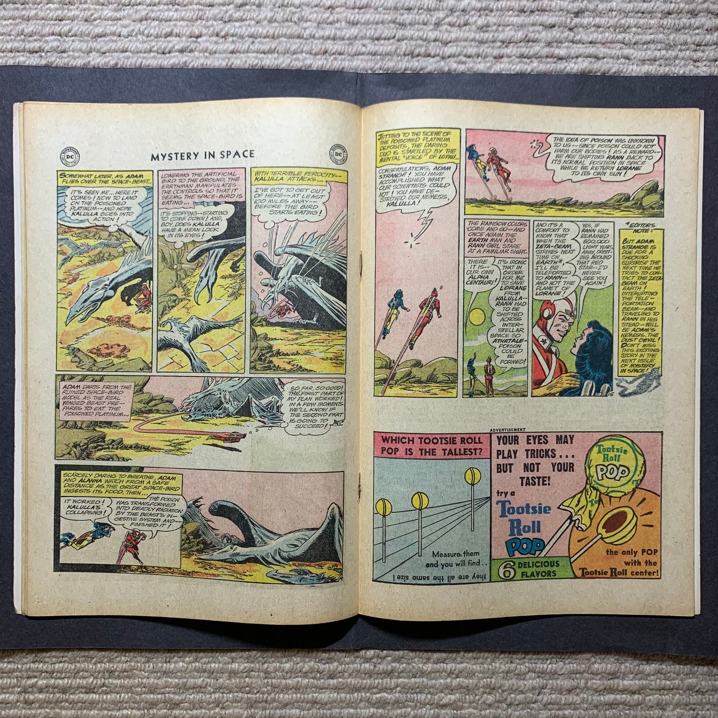 Mystery in space 83/ silver age dc comics 1963