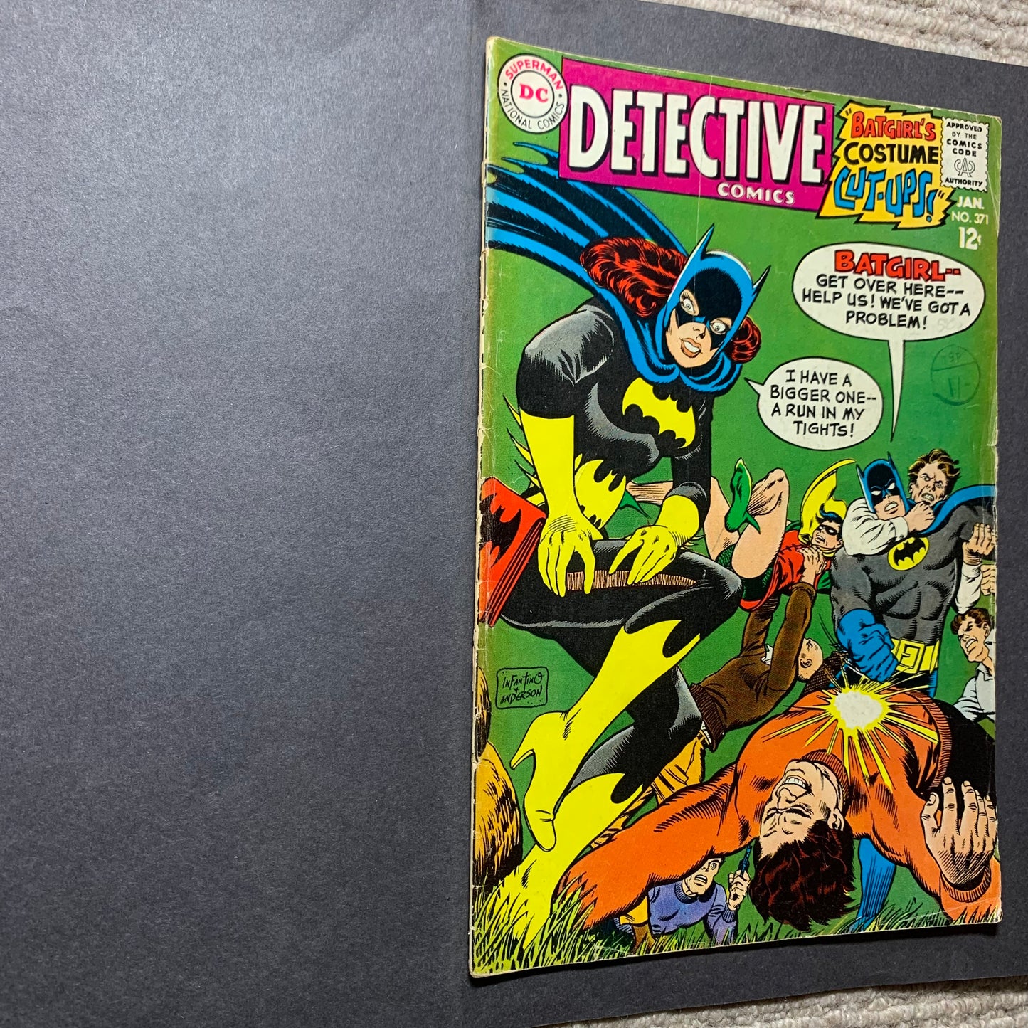 Detective Comics 371/ Silver Age Dc Comics 1968