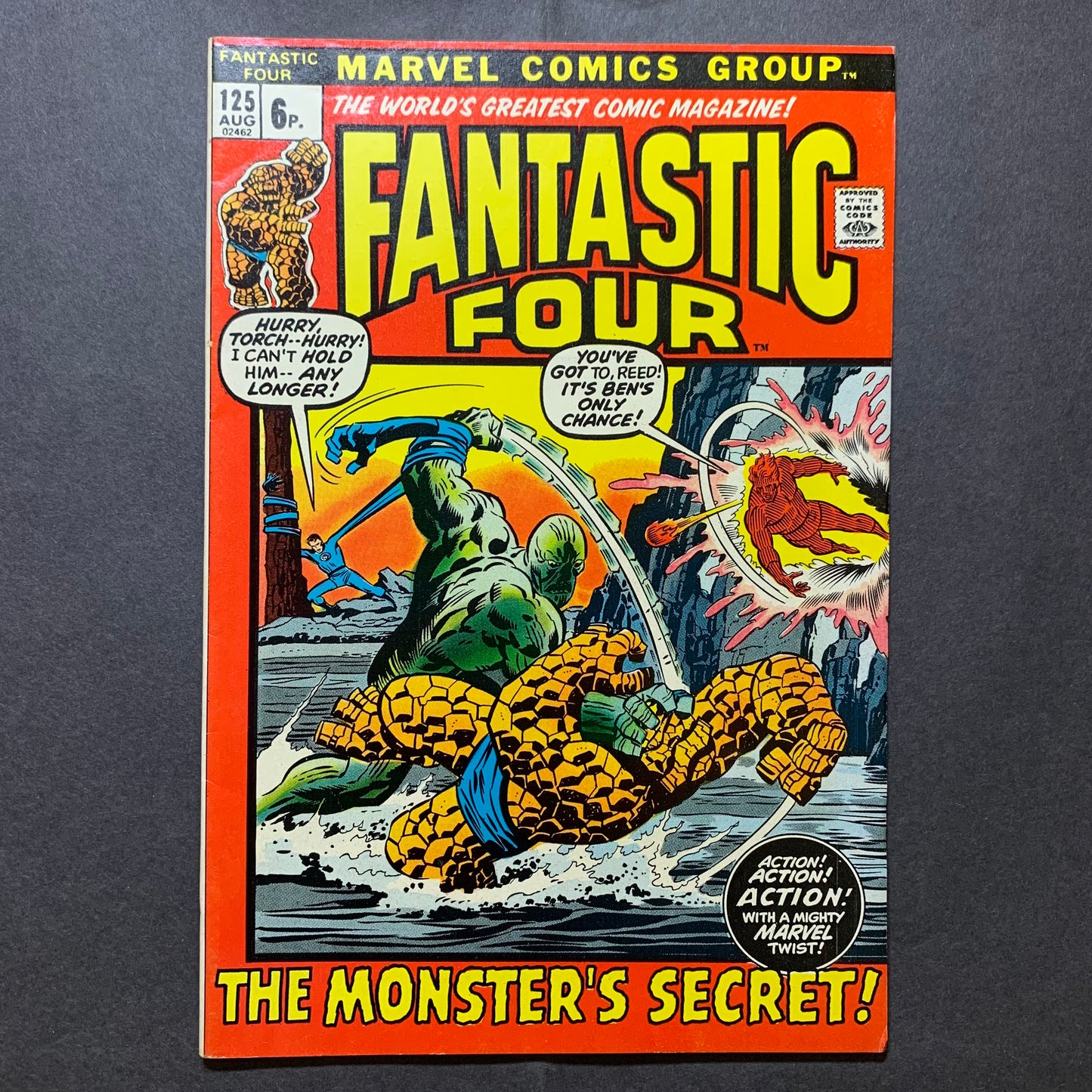 Fantastic four 125/ Bronze Age Marvel comics 1972
