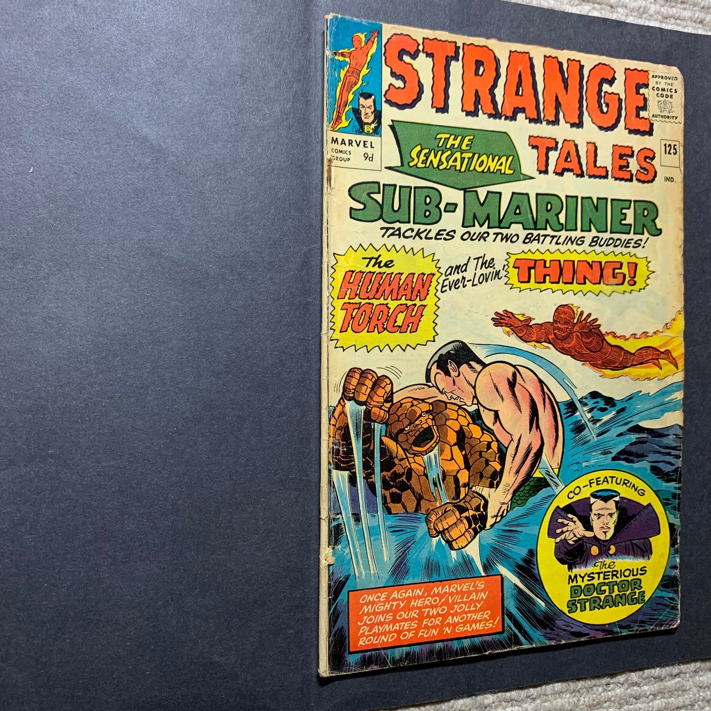 Strange tales 125/ silver age marvel comics 1964