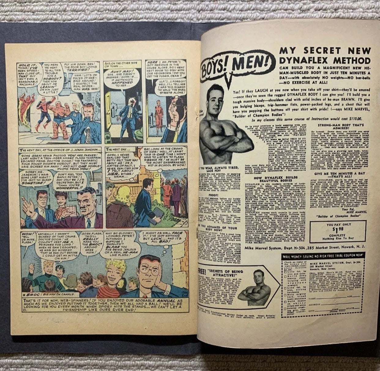 Amazing Spider-Man Annual 2/ Silver Age Marvel Comics 1965
