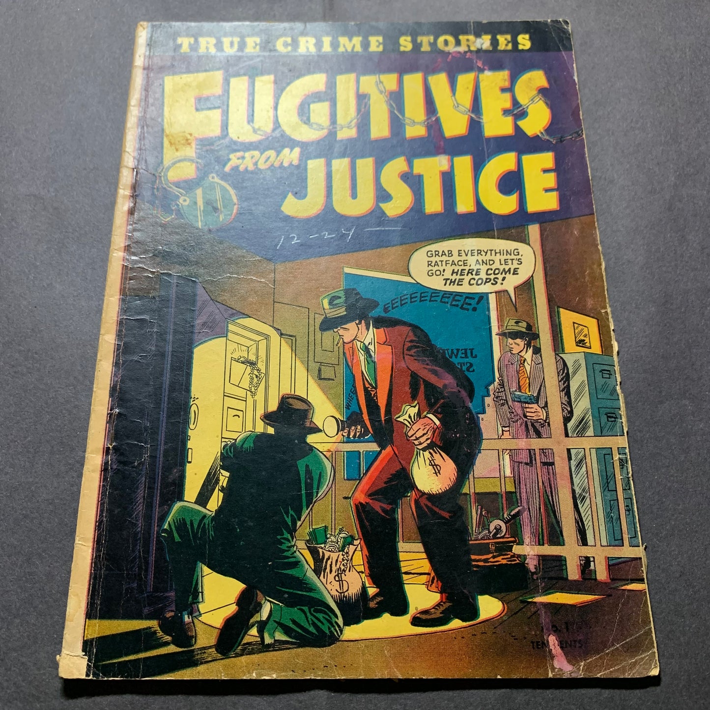 Fugitives from justice 1/ golden age St. John comics 1952