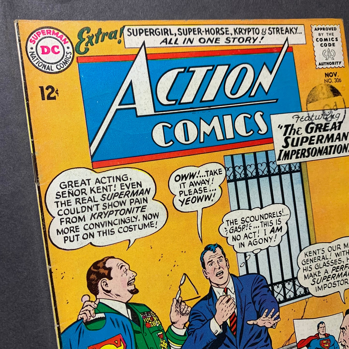Action comics 306/ silver age dc comics 1963