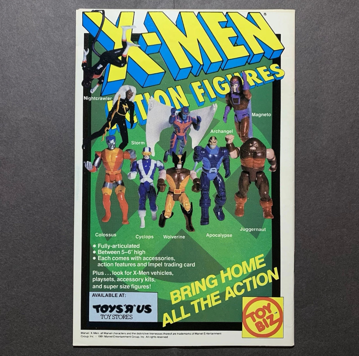X-Factor 71/ Signed By Stan Lee With COA/ Copper Age Marvel Comics 1991