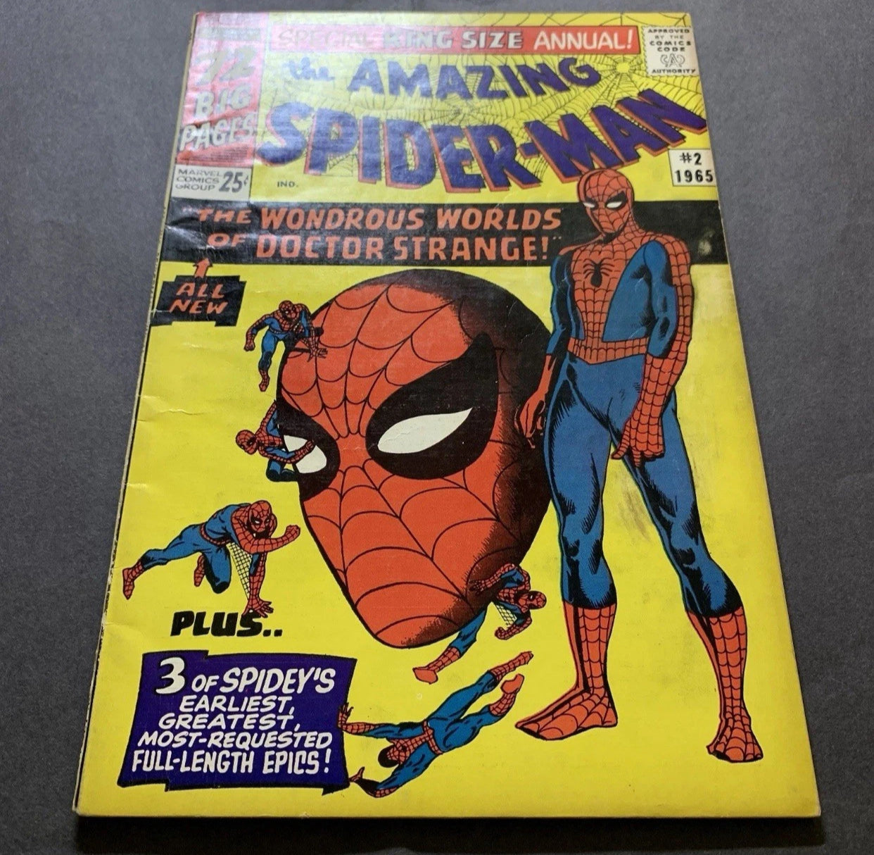 Amazing Spider-Man Annual 2/ Silver Age Marvel Comics 1965