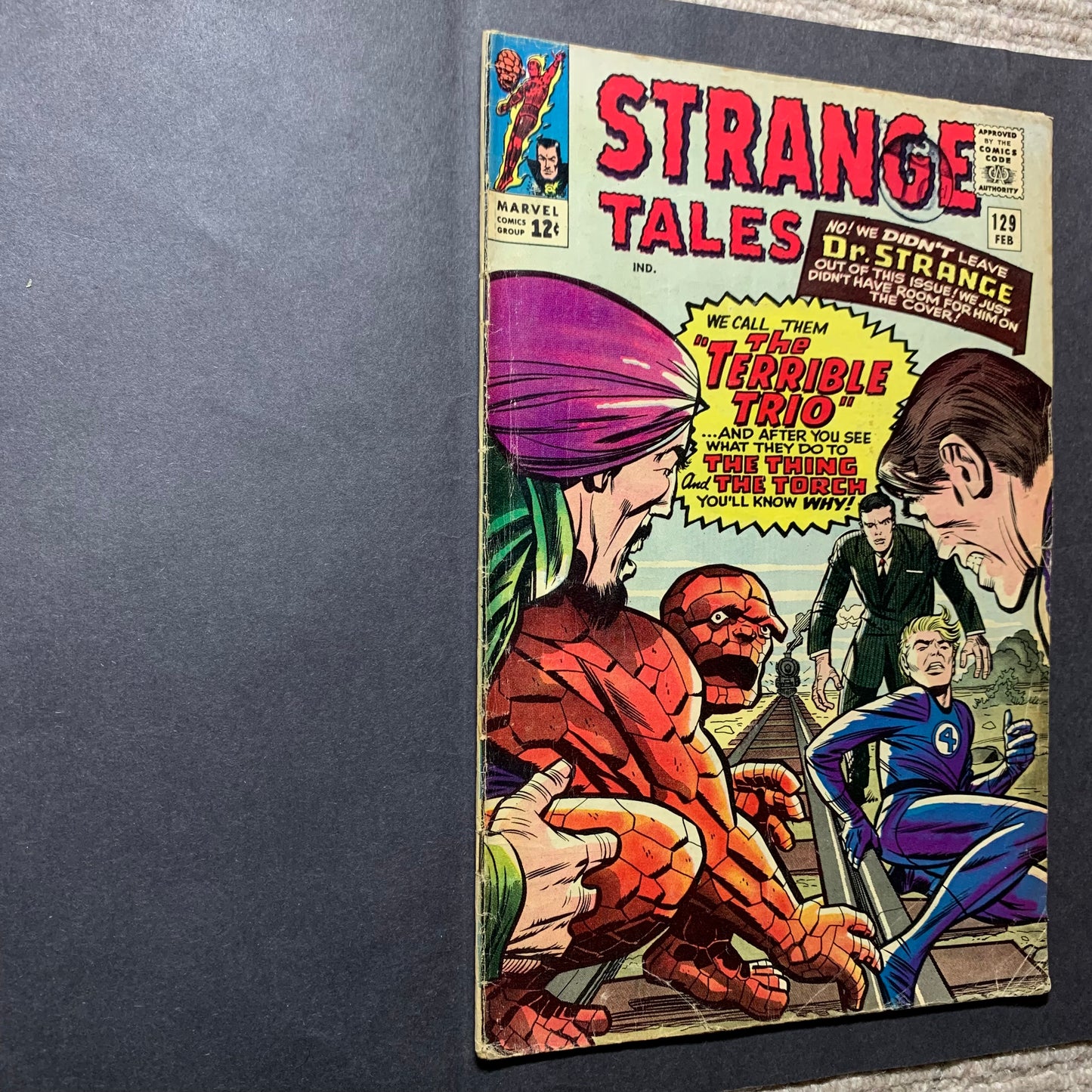 Strange tales 129/ silver age marvel comics 1965
