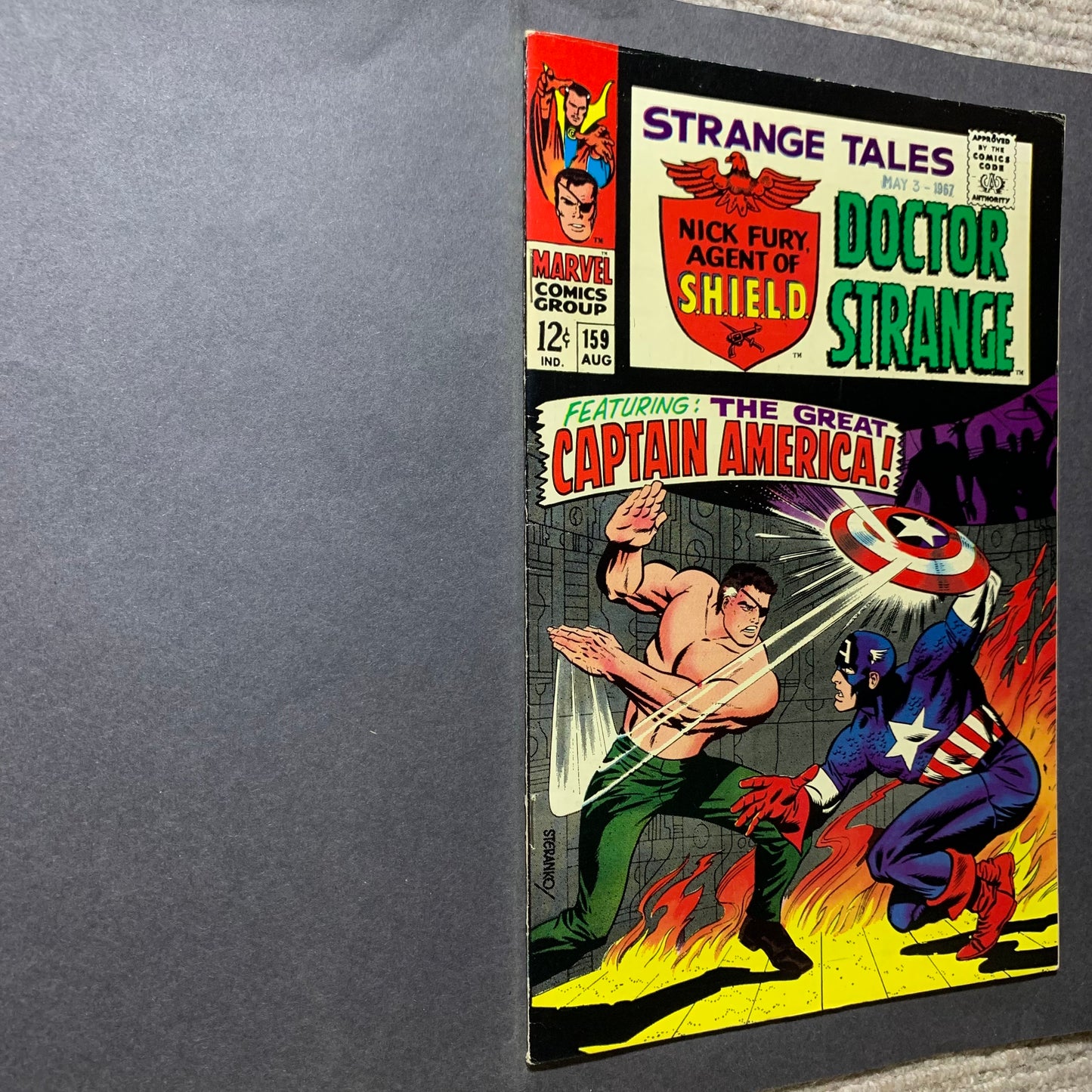 Strange tales 159/ silver age marvel comics 1967
