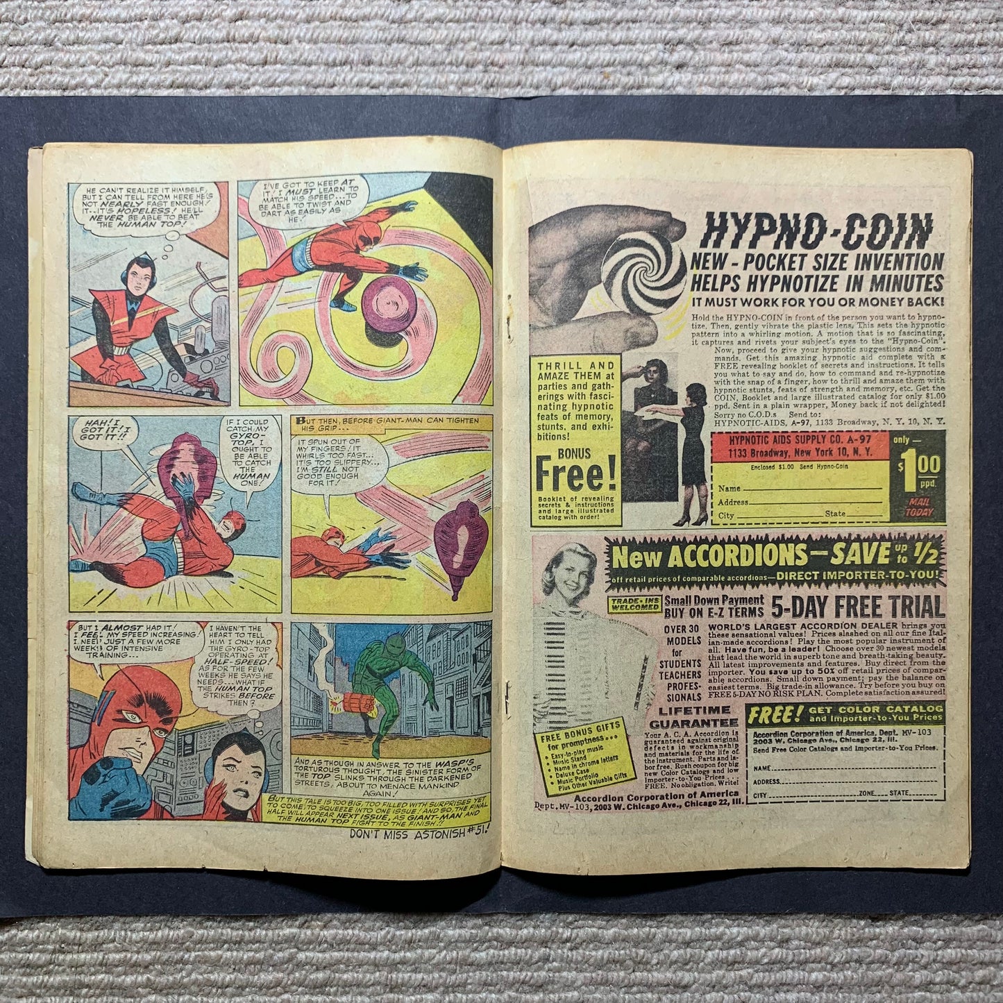 Tales to astonish 50/ silver age marvel comics 1963