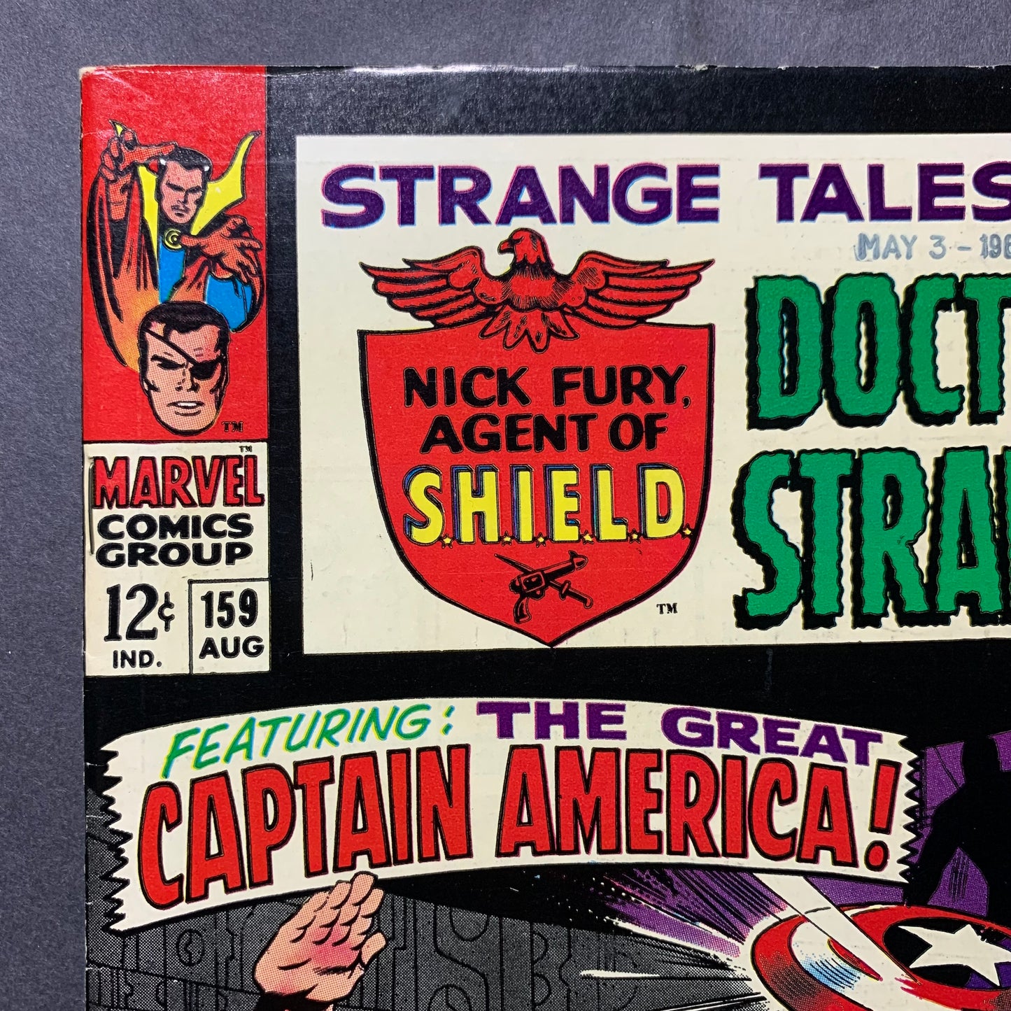 Strange tales 159/ silver age marvel comics 1967