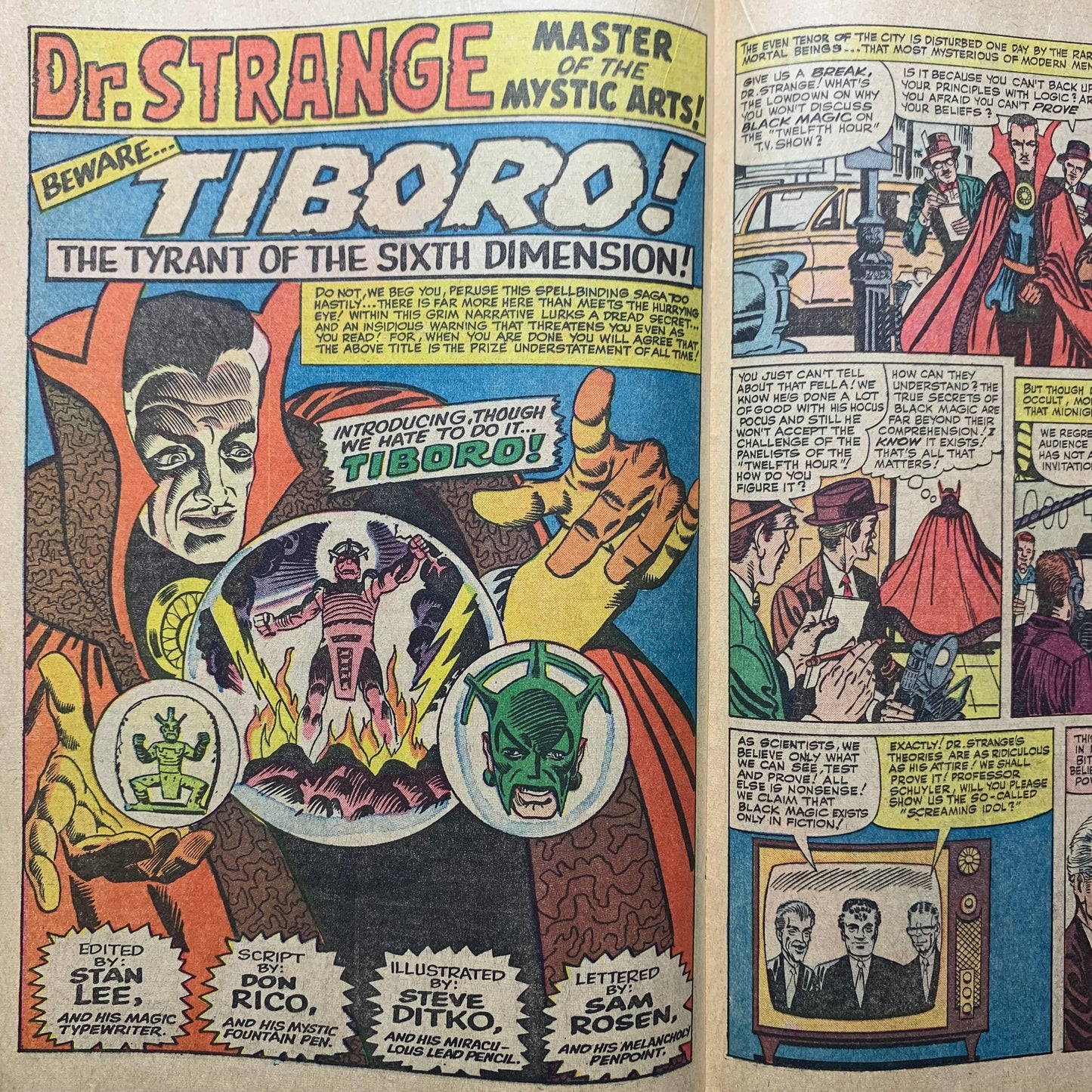 Strange tales 129/ silver age marvel comics 1965
