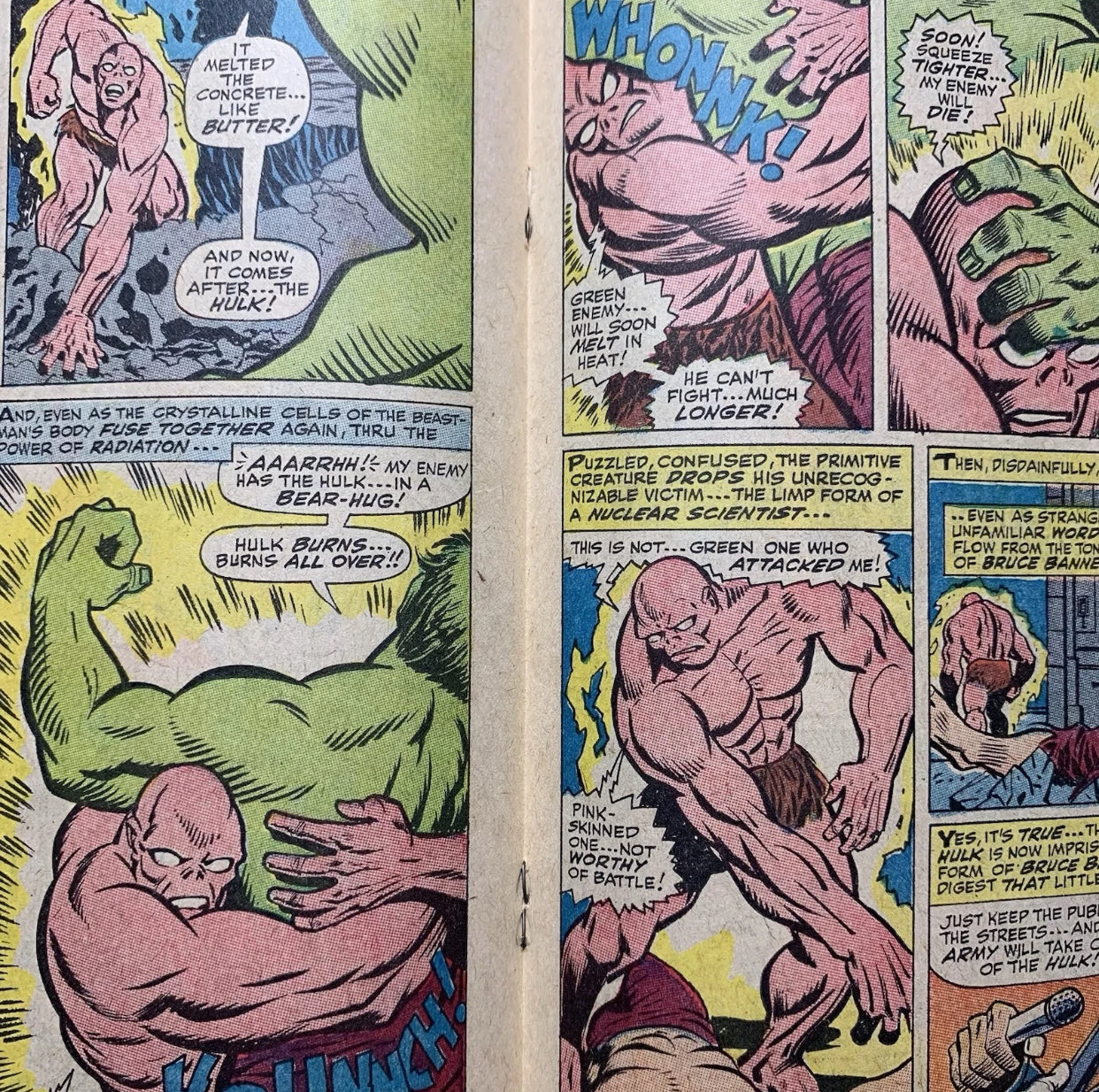 Incredible Hulk 105/ Silver Age Marvel Comics 1968