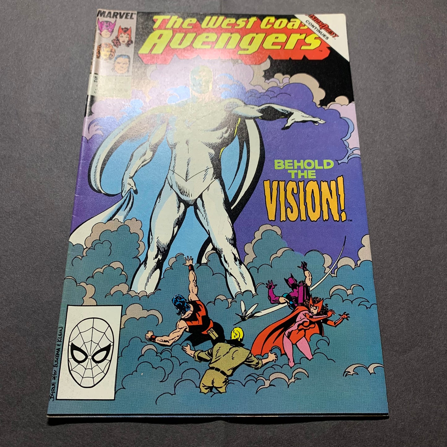 West Coast Avengers 45/ Copper Age Marvel Comics 1989