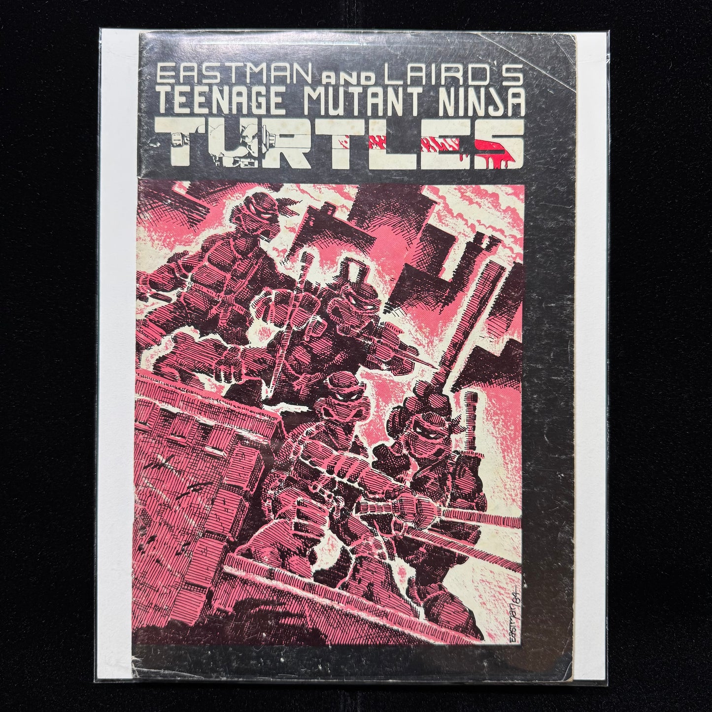 Teenage Mutant Ninja Turtles 1 - 3rd Printing - Copper Age Mirage Comics 1985