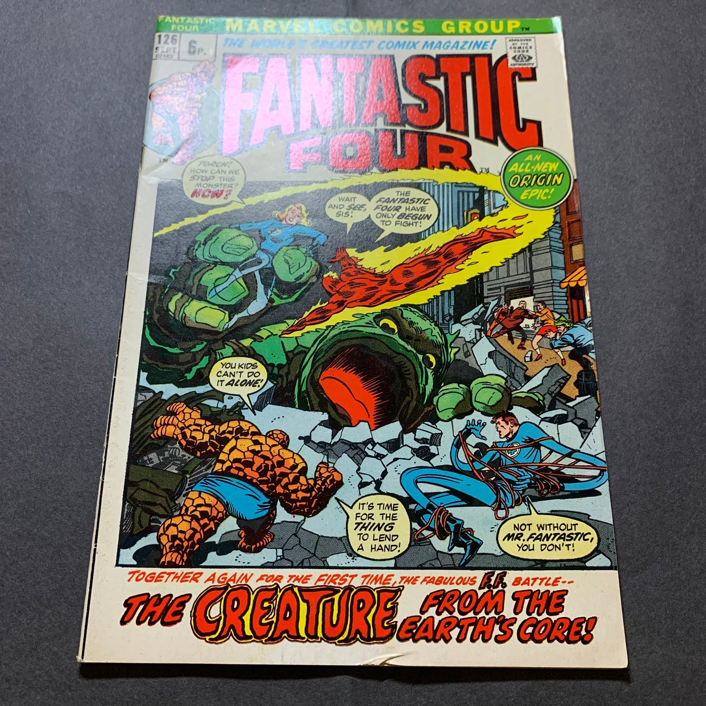Fantastic four 126/ Bronze Age marvel comics 1972
