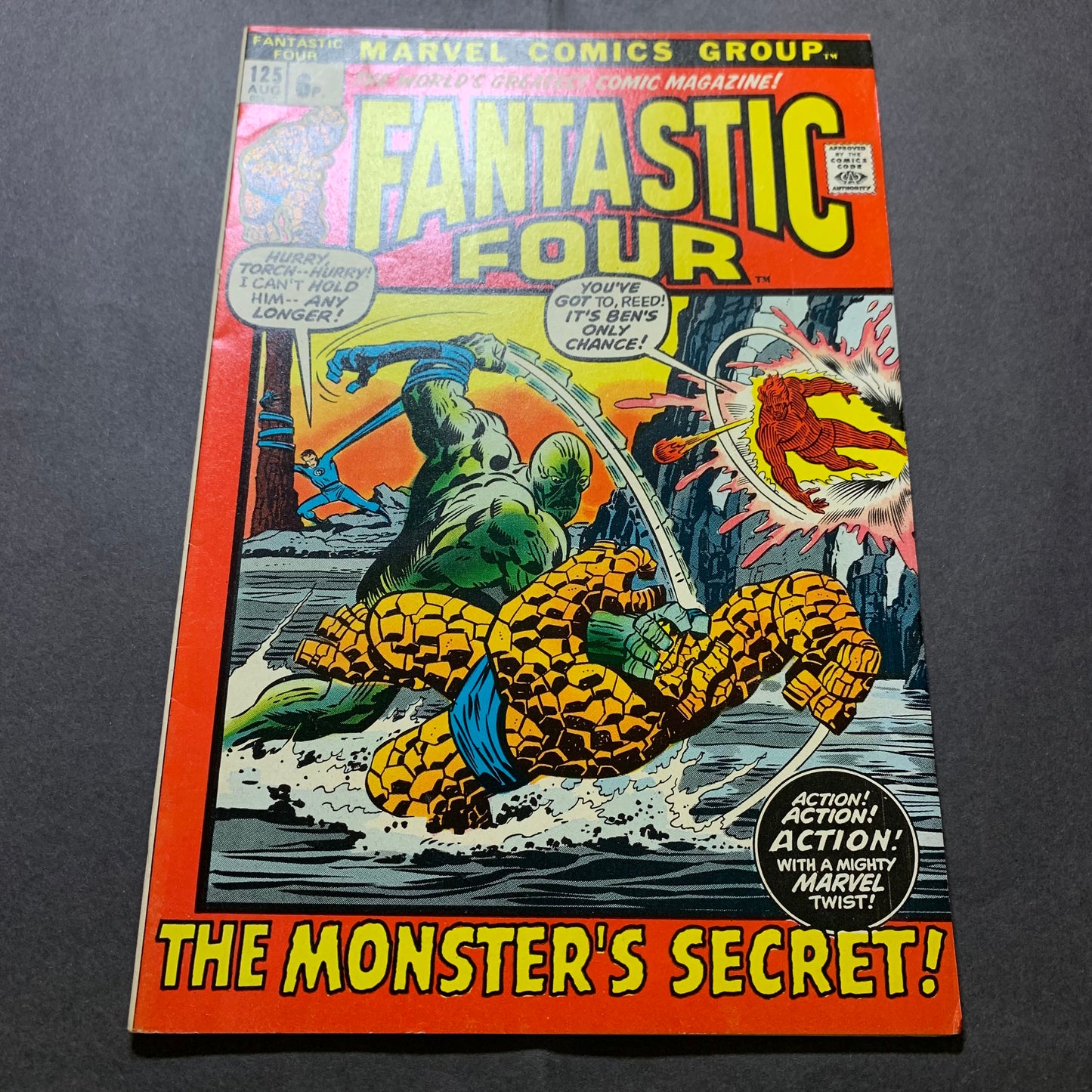 Fantastic four 125/ Bronze Age Marvel comics 1972