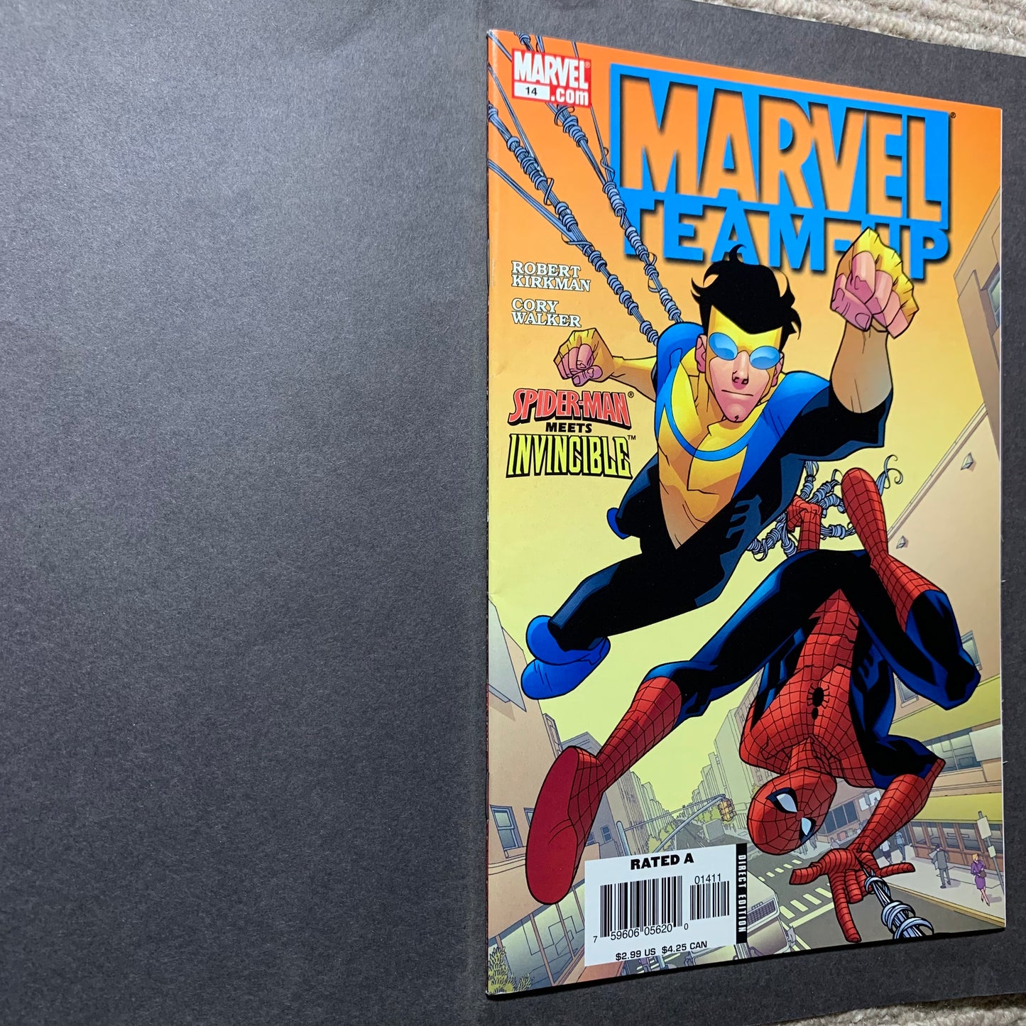 Marvel Team Up 14/ Modern Age Marvel Comics 2006/ Spider-Man Meets Invincible