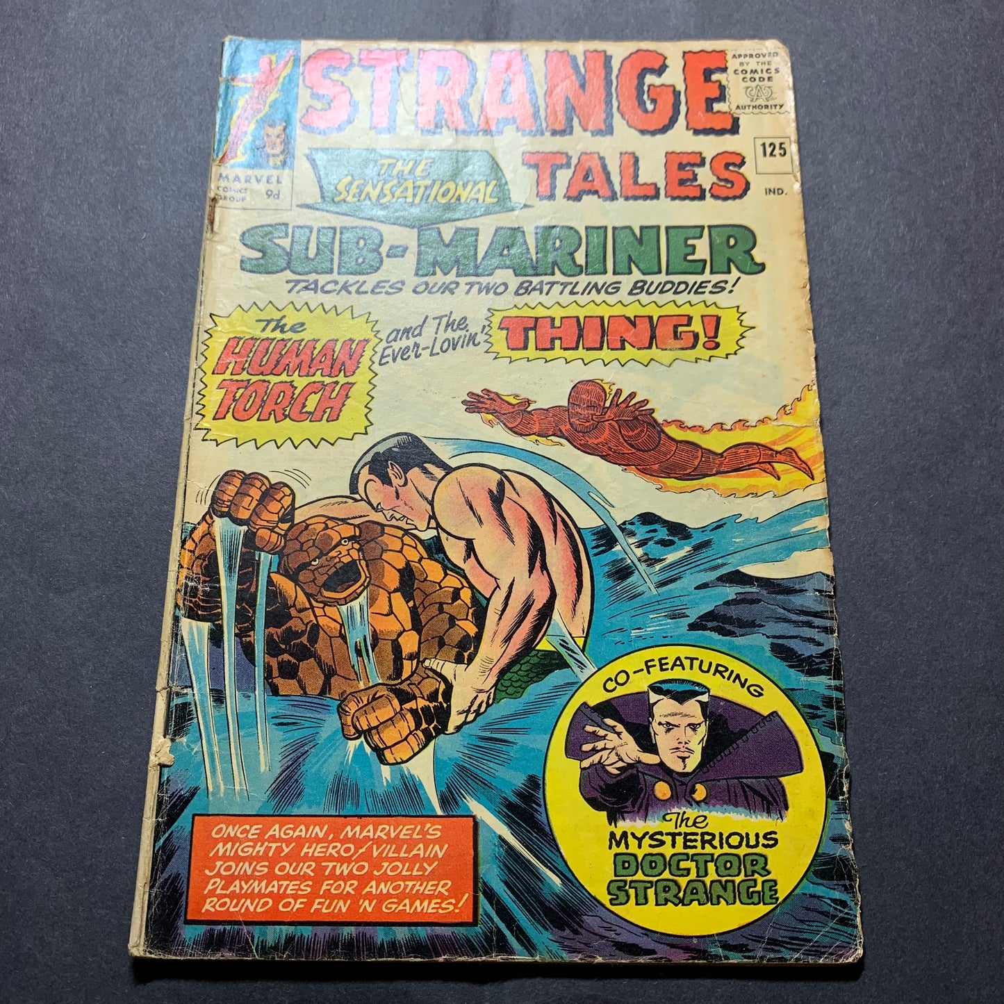 Strange tales 125/ silver age marvel comics 1964