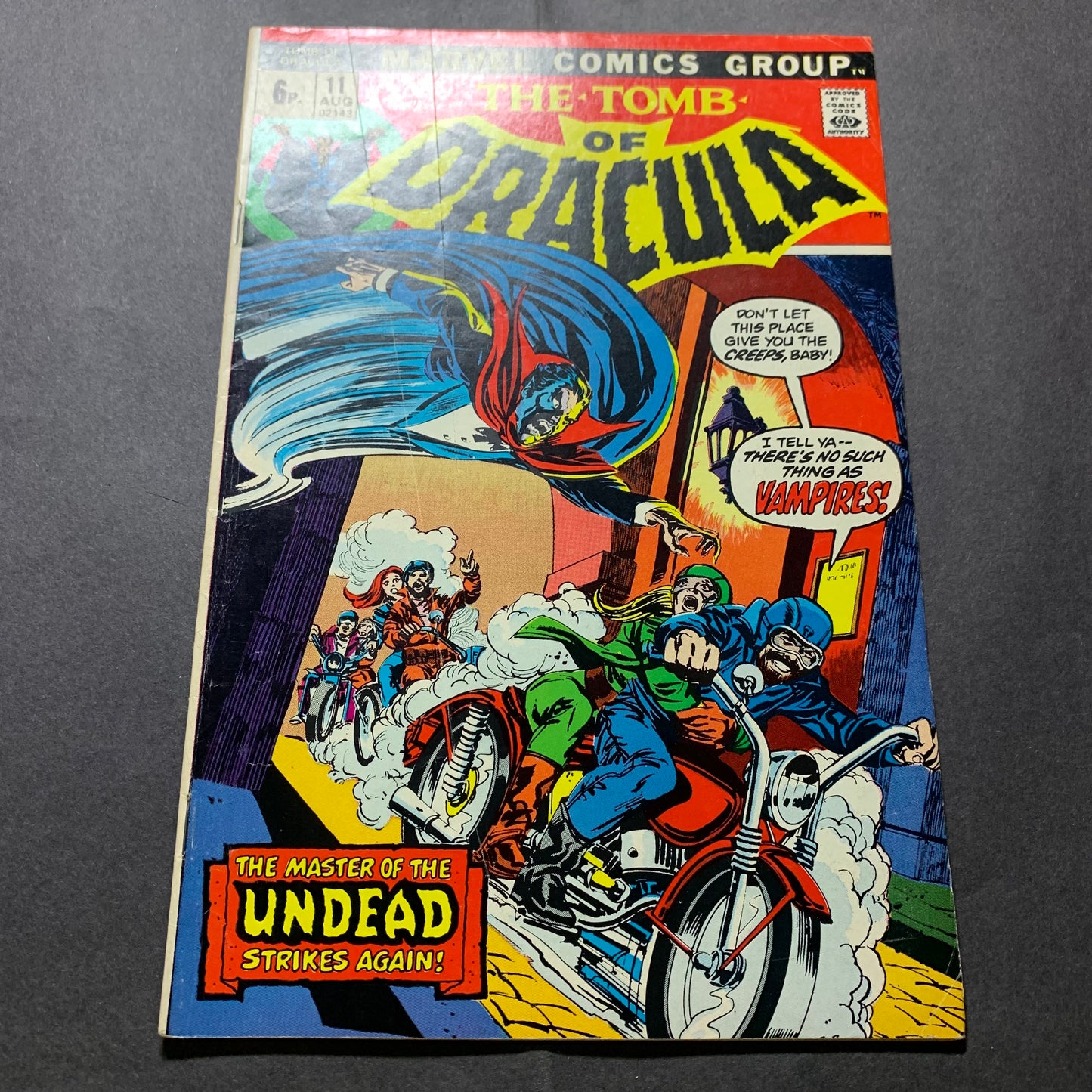 Tomb of Dracula 11/ Bronze Age marvel comics 1973