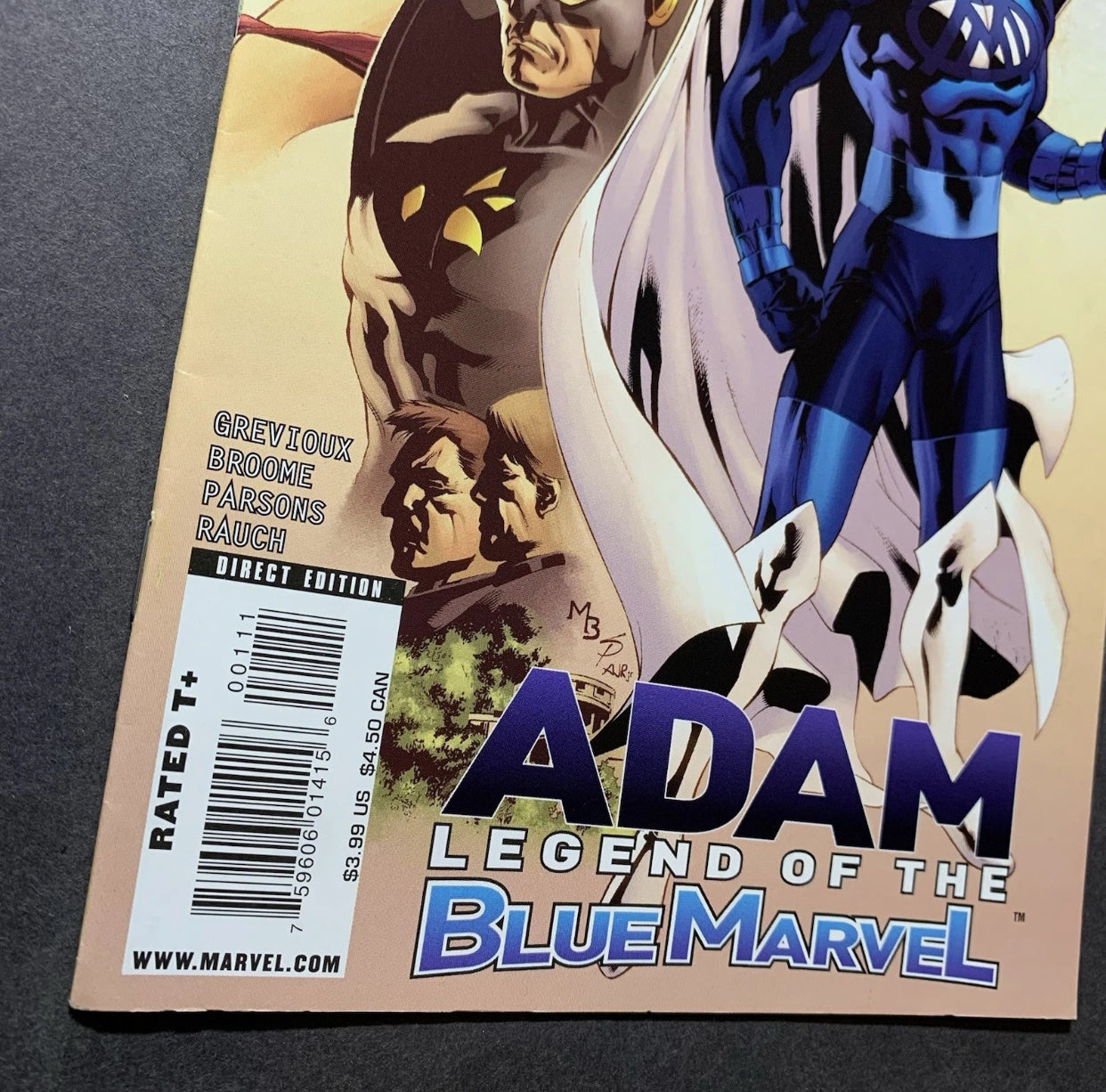 Adam Legend Of The Blue Marvel 1 And 2/ Modern Age Marvel Comics 2009