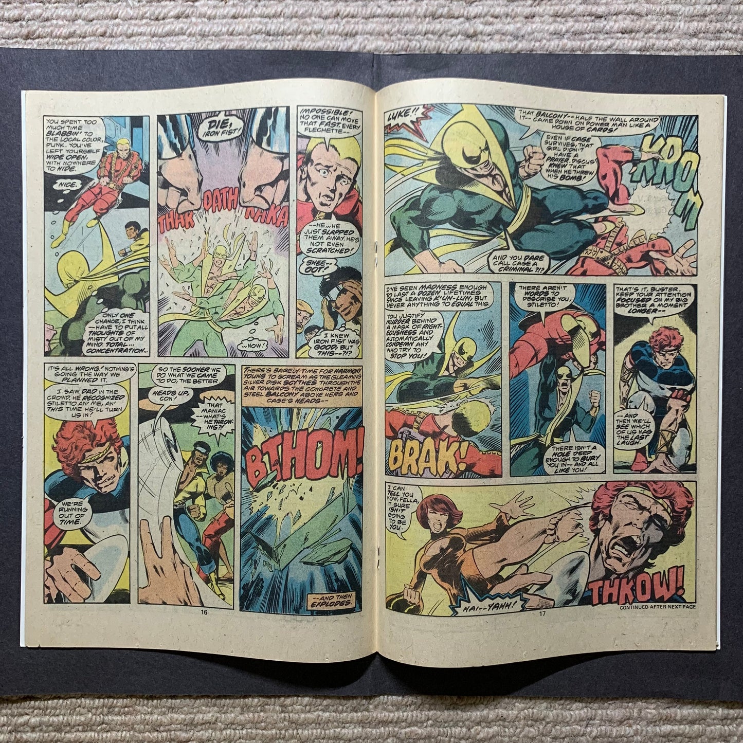 Power man and iron fist 50/ Bronze Age marvel comics 1978