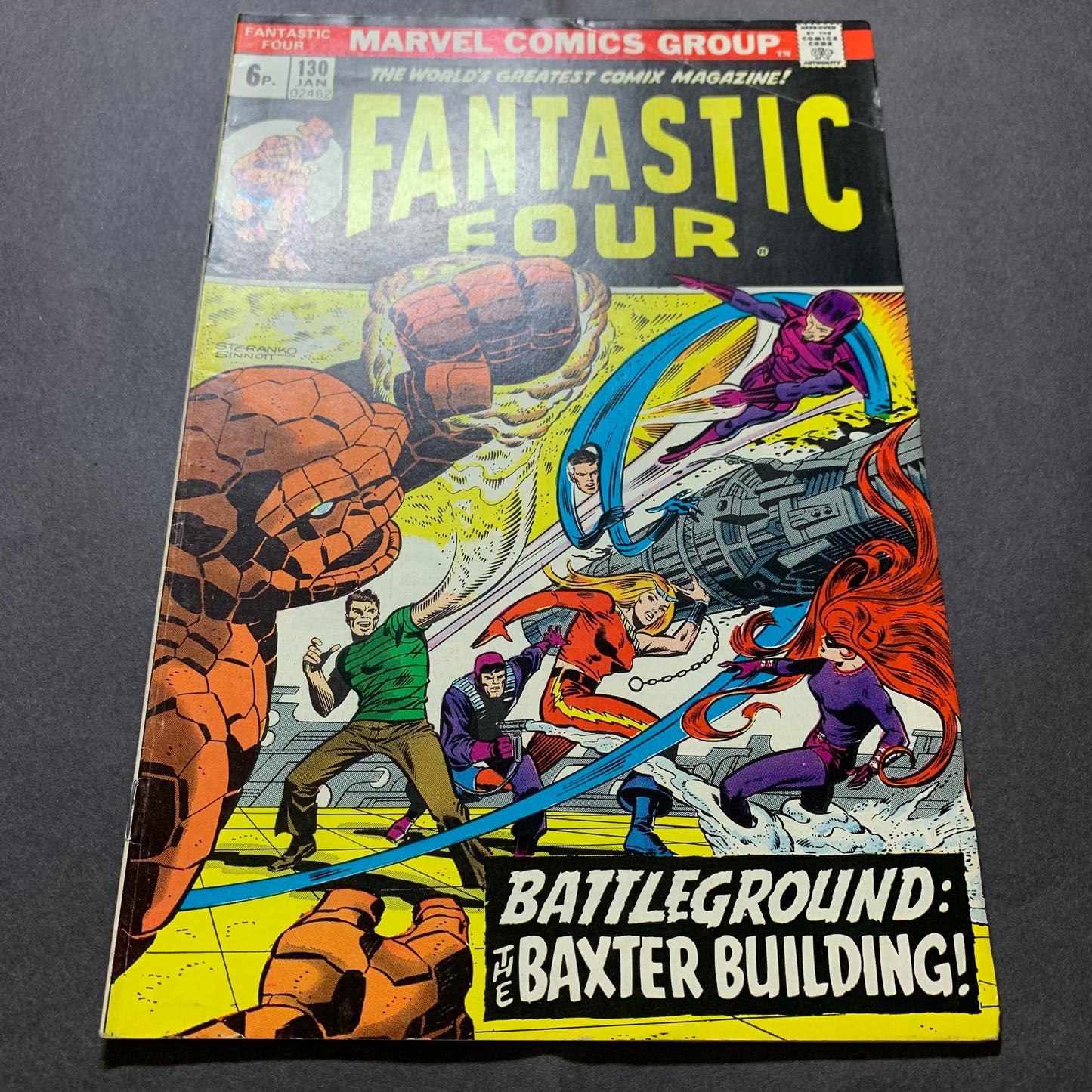 Fantastic four 130/ Bronze Age marvel comics 1973