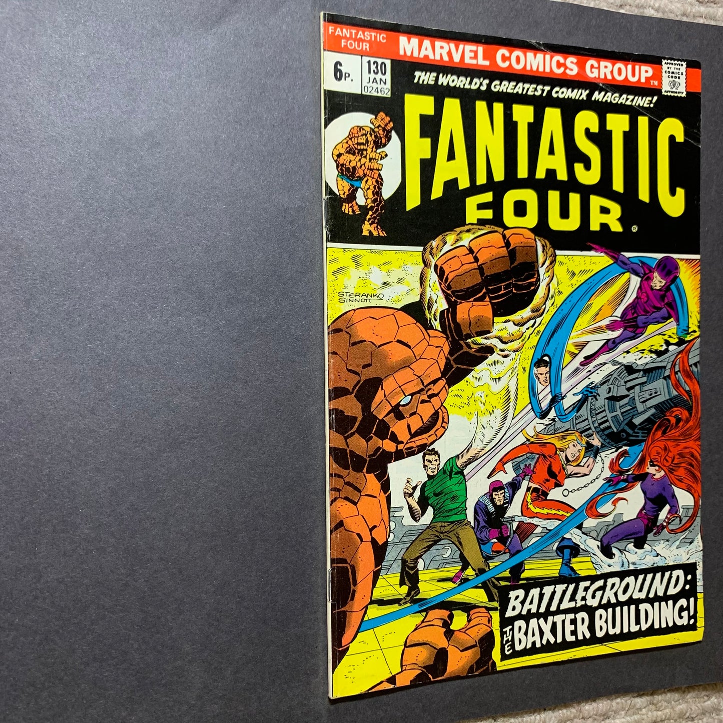 Fantastic four 130/ Bronze Age marvel comics 1973