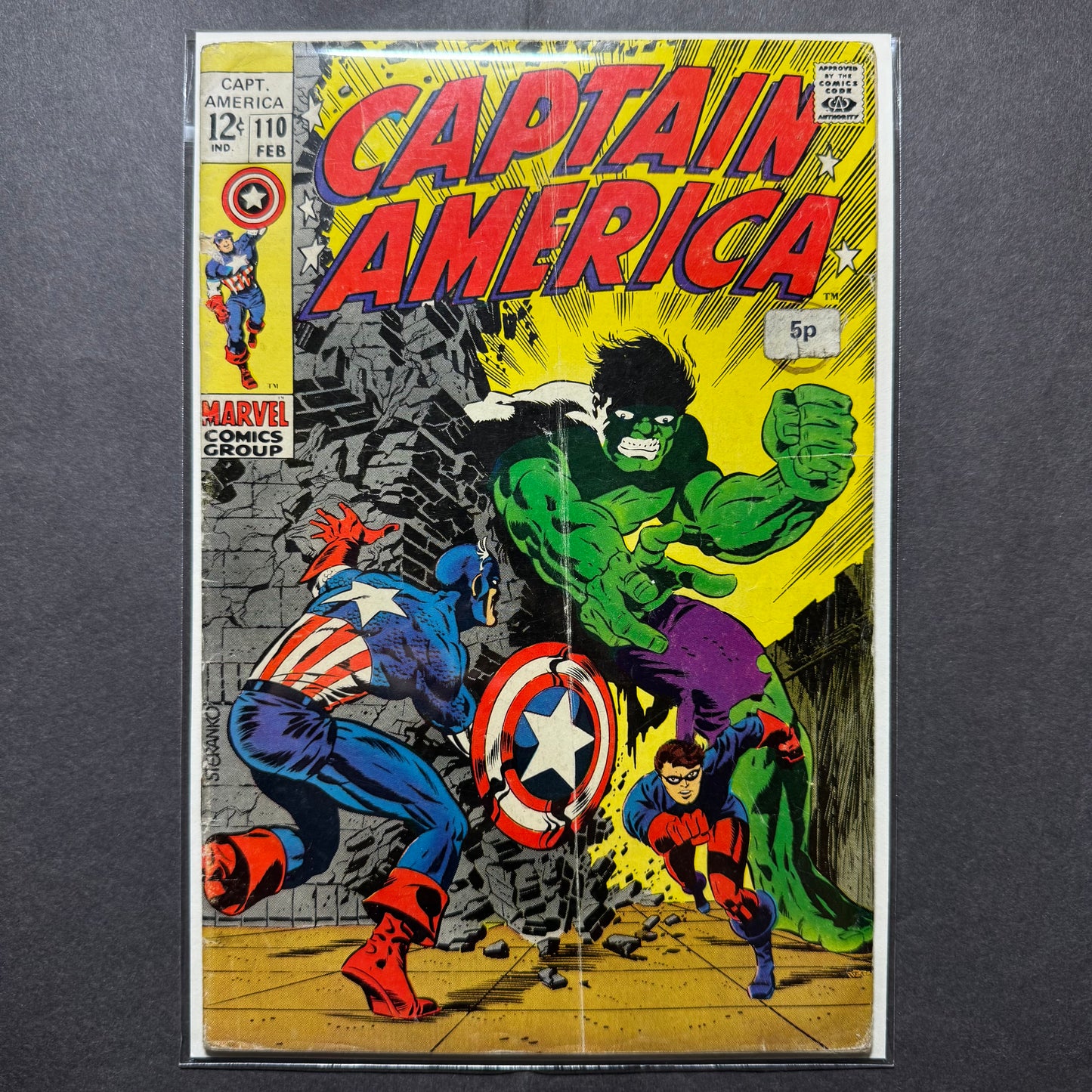 Captain America 110/ Silver Age Marvel Comics 1969